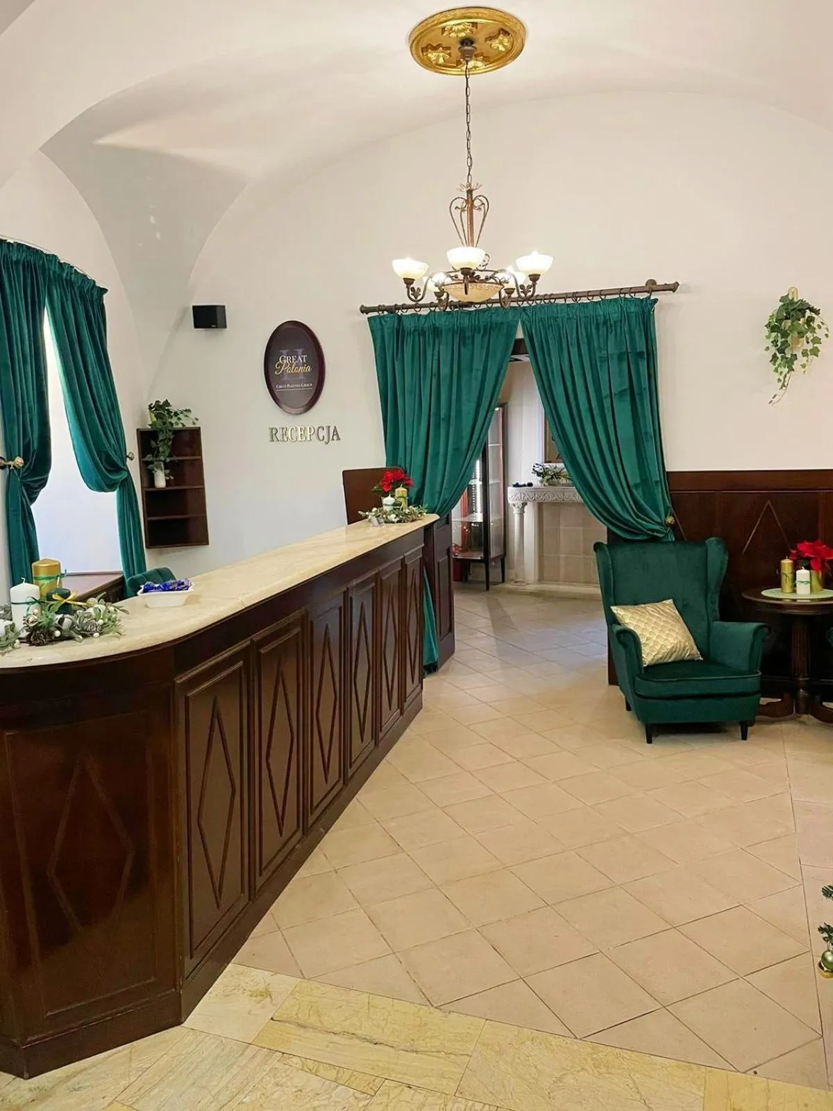 Lobby or reception in Great Polonia Kraków Old Town