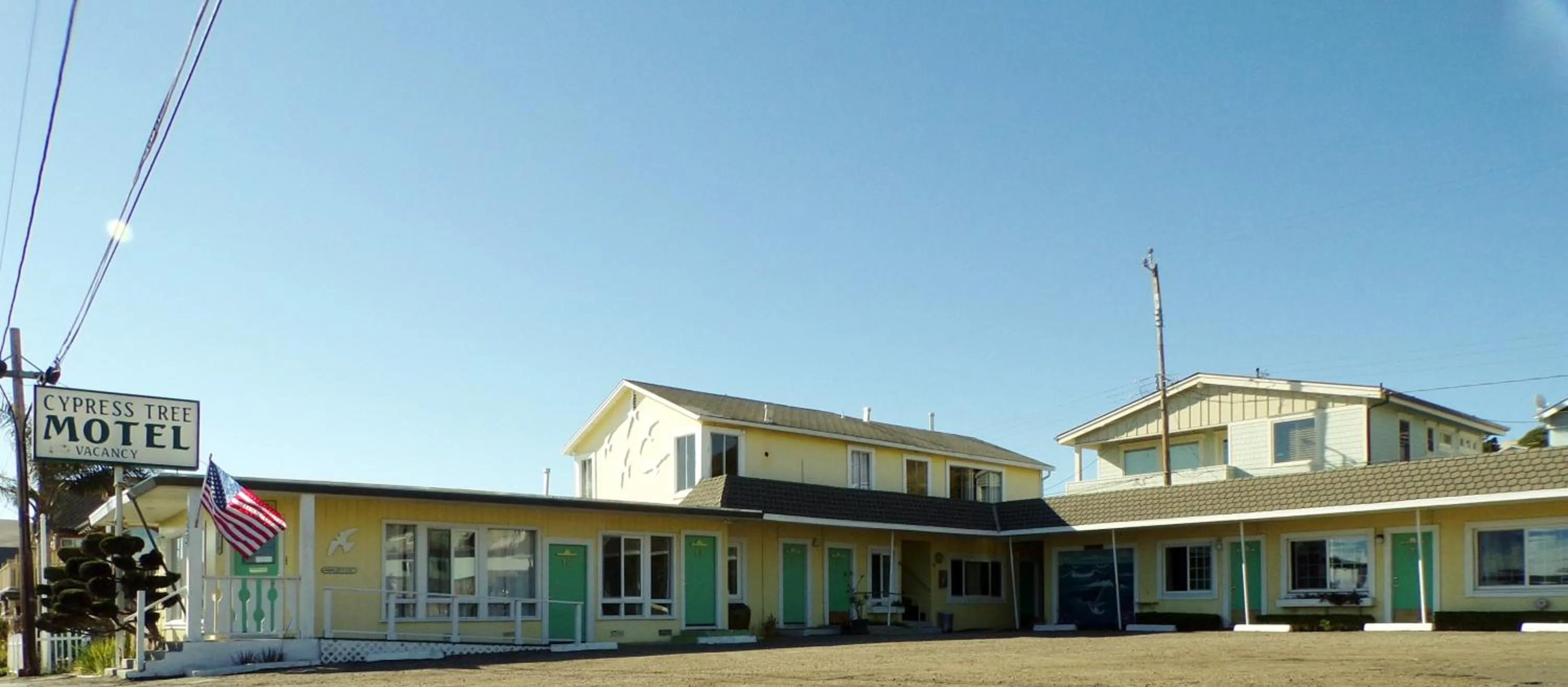 Property building in Cypress Tree Motel