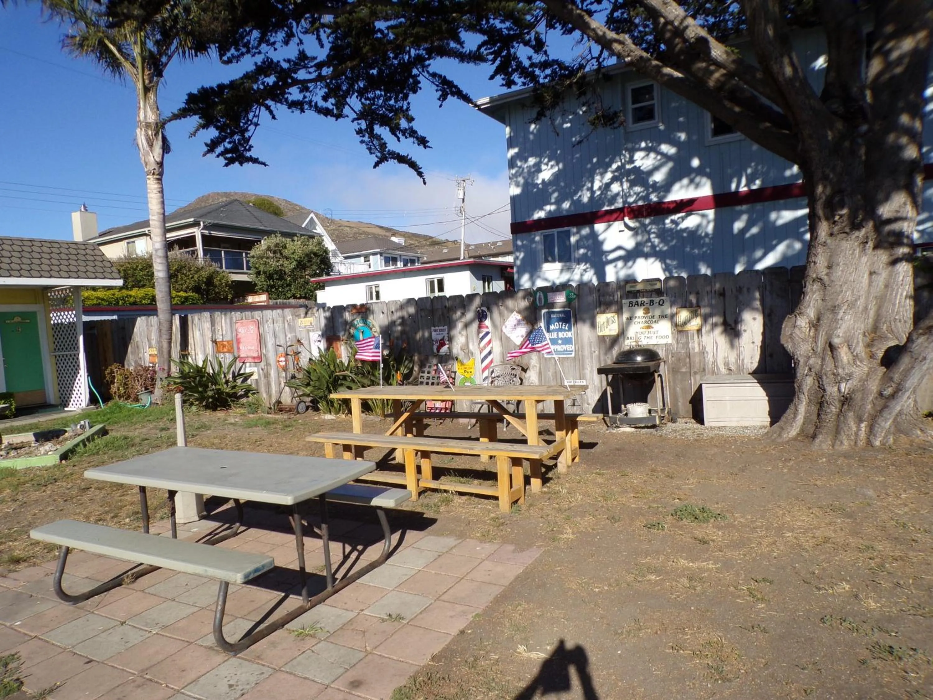 Patio in Cypress Tree Motel