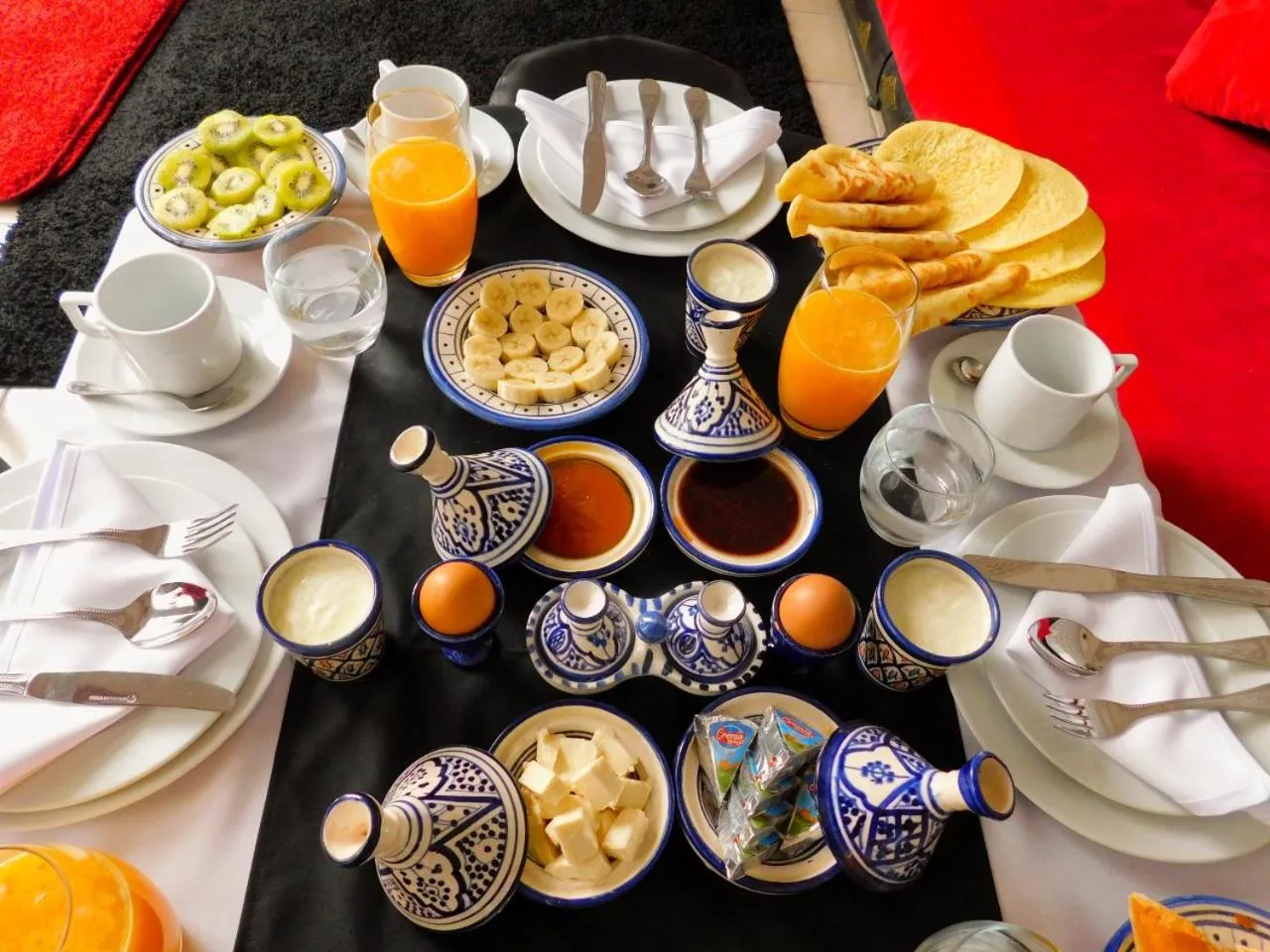 Breakfast in Riad La Porte d'Or & SPA