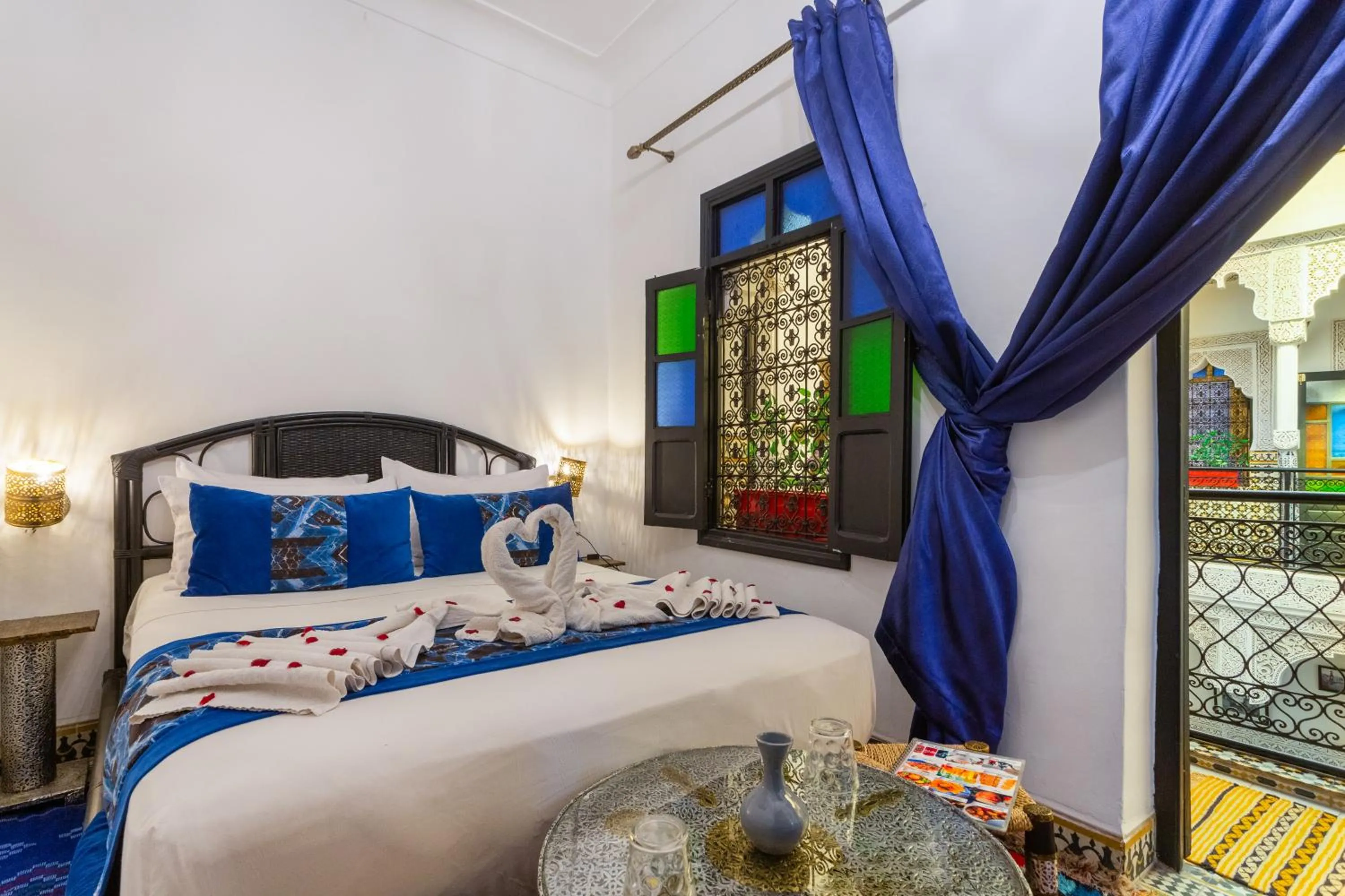 Bedroom, Bed in Riad La Porte d'Or & SPA