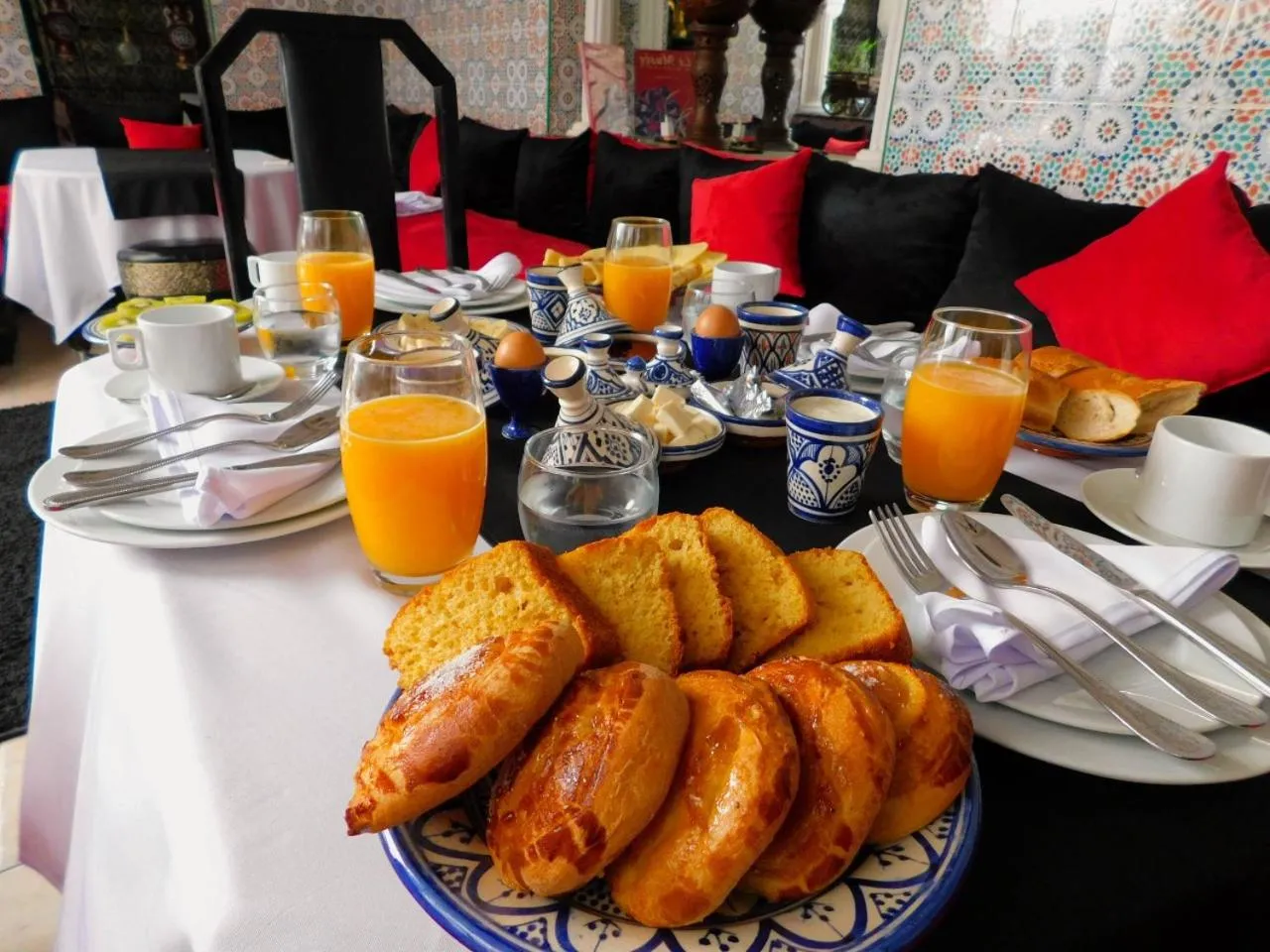 Breakfast in Riad La Porte d'Or & SPA