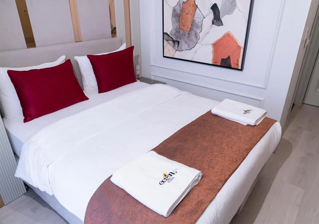 Bed in Cetin Port Hotel