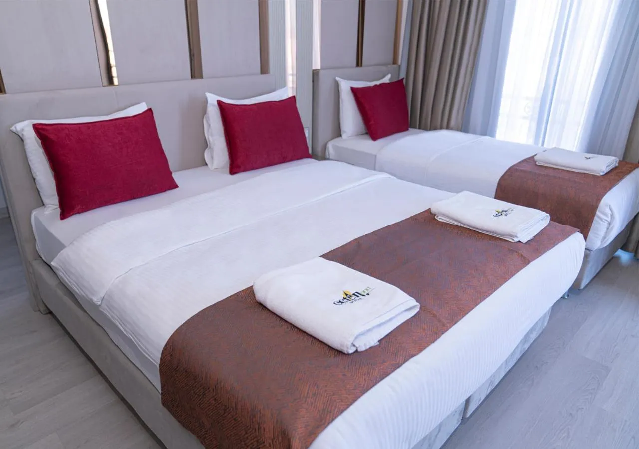 Bed in Cetin Port Hotel