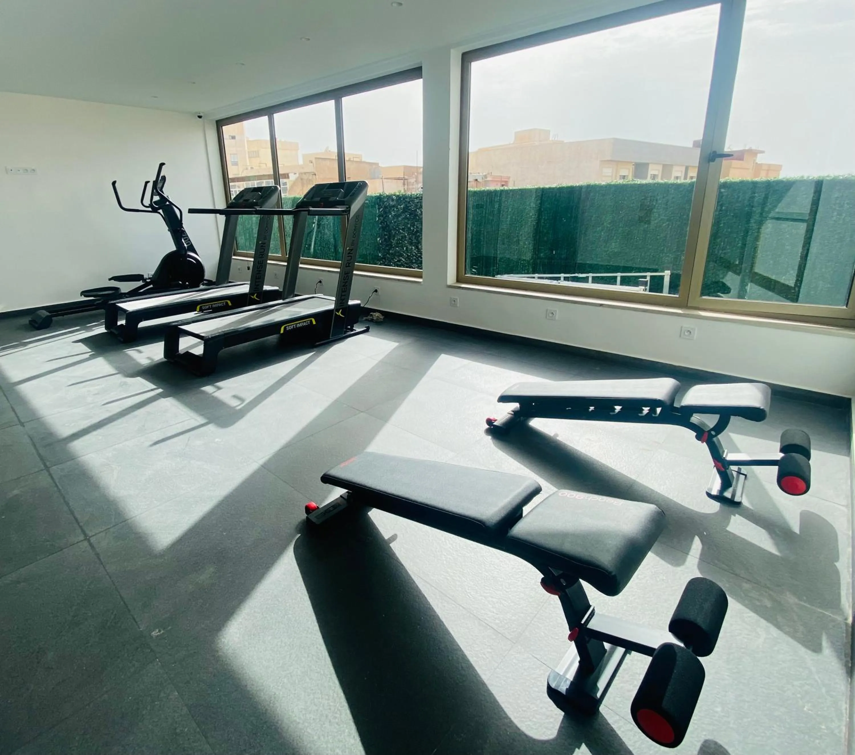 Fitness centre/facilities in Fajr Hotel
