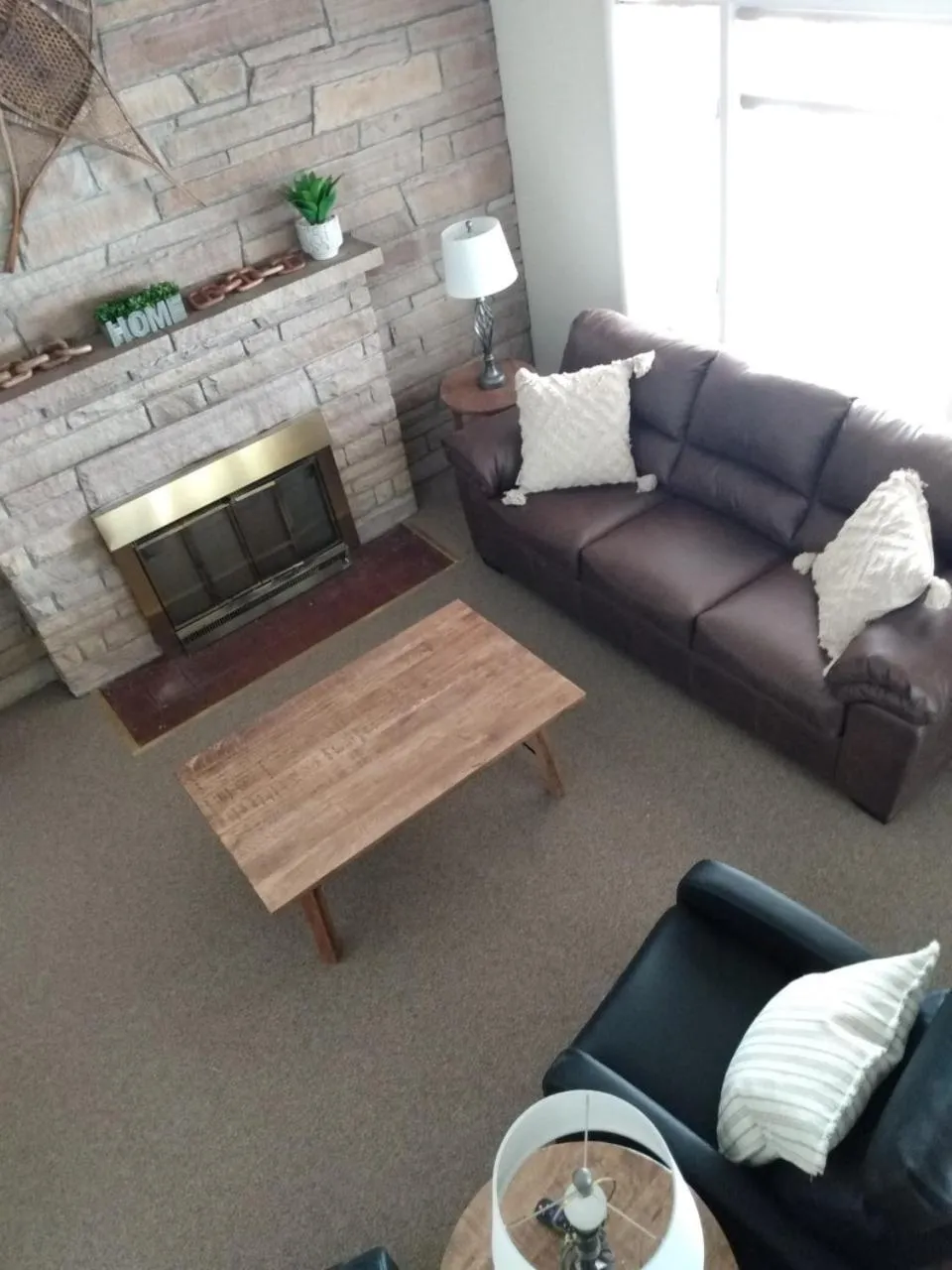 Living room in The Ashley