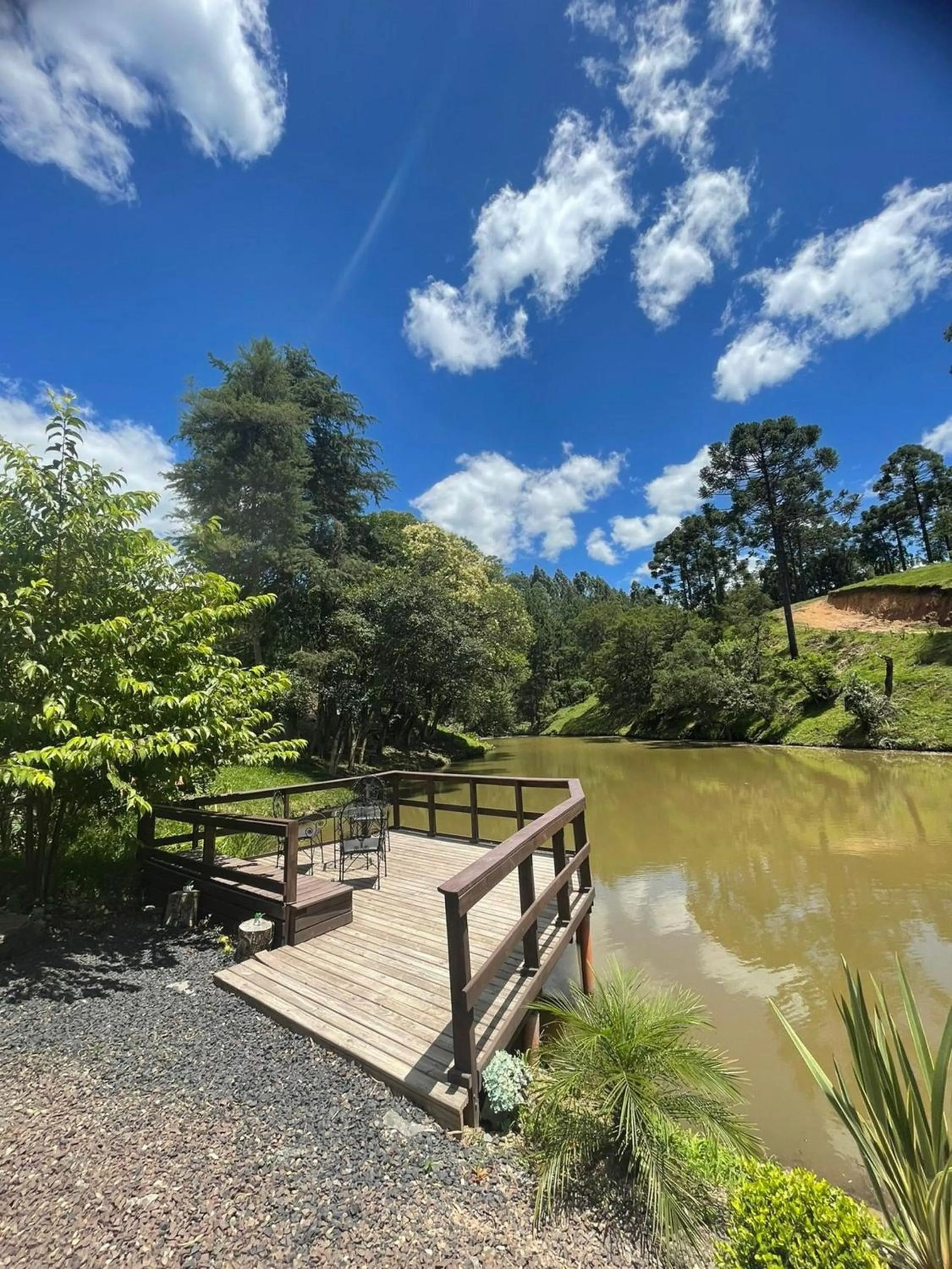 Garden in Cabana Brisa Serrana - Urubici-SC