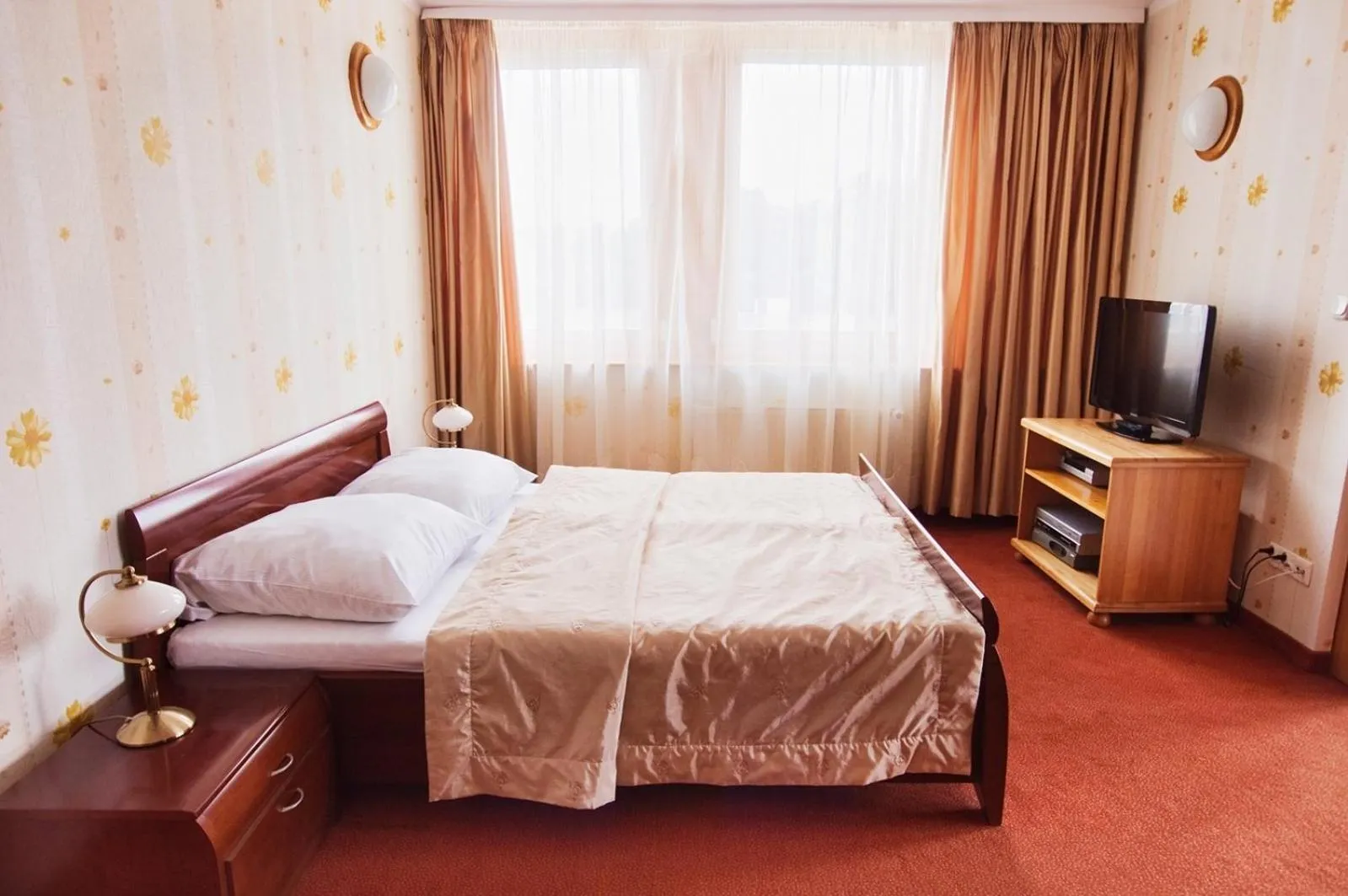 Bed in Hotel Panorama