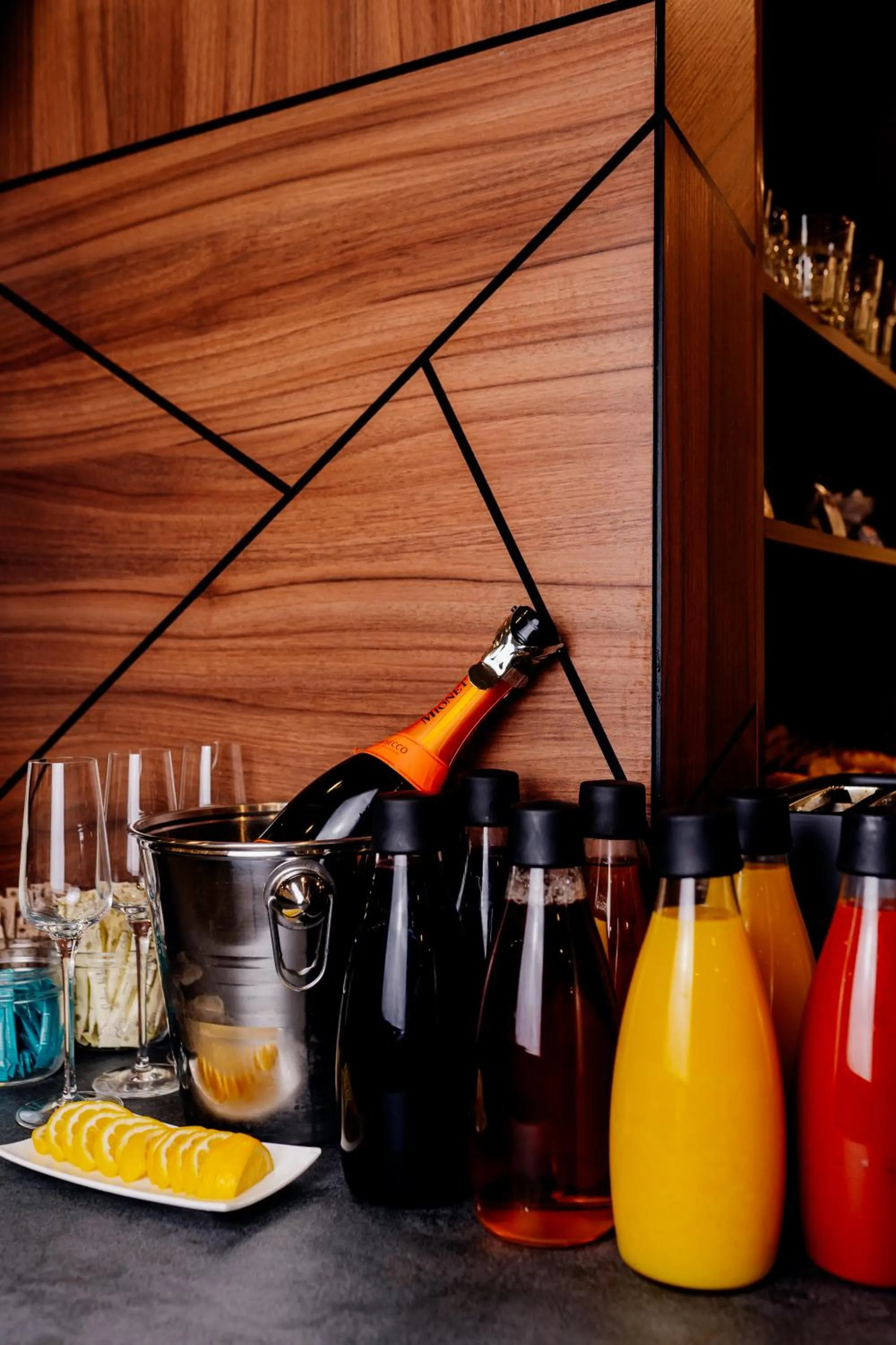 Food close-up in Ascot Premium Hotel