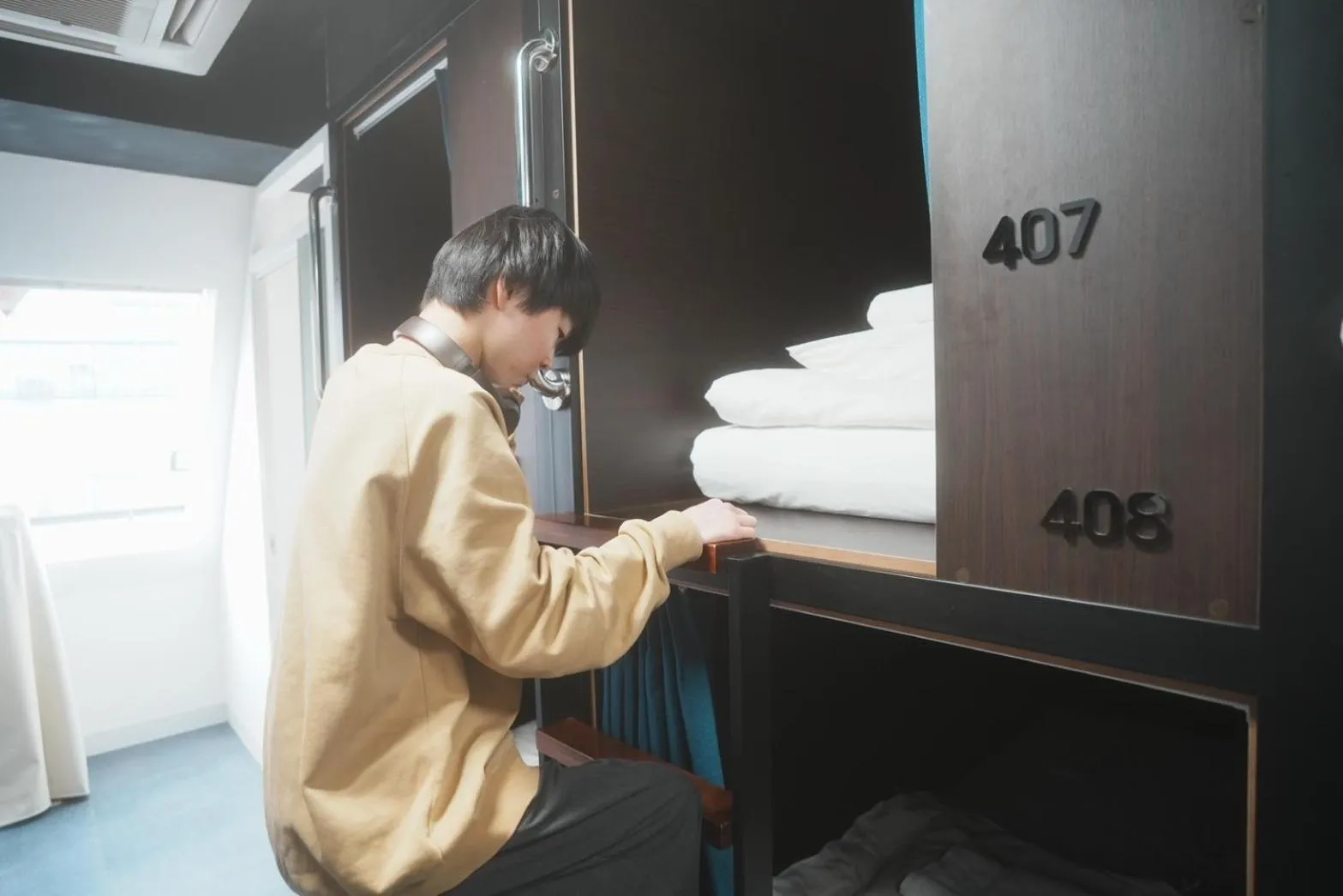 group of guests in Hostel JAZ