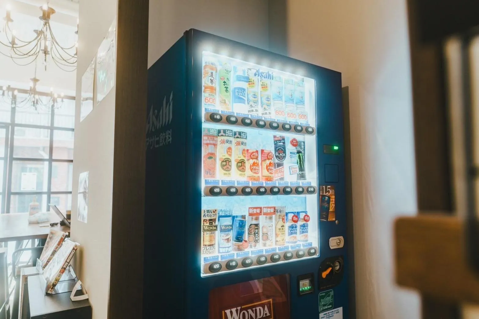 Lobby or reception in Hiromas Hostel in Ueno