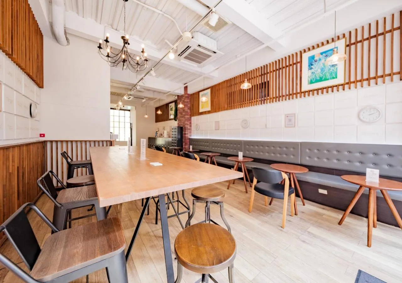 Lobby or reception in Hostel JAZ