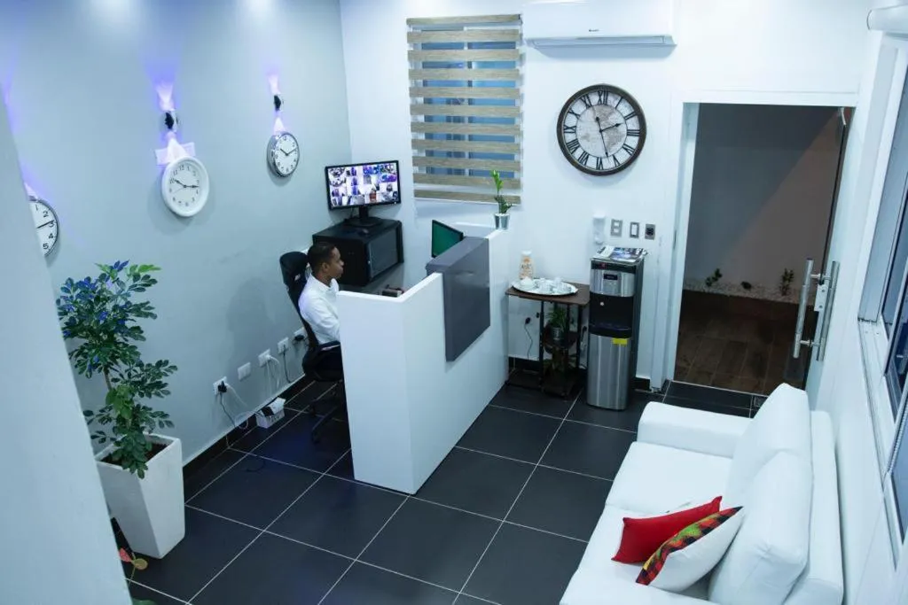 Lobby or reception in Hotel Reloj