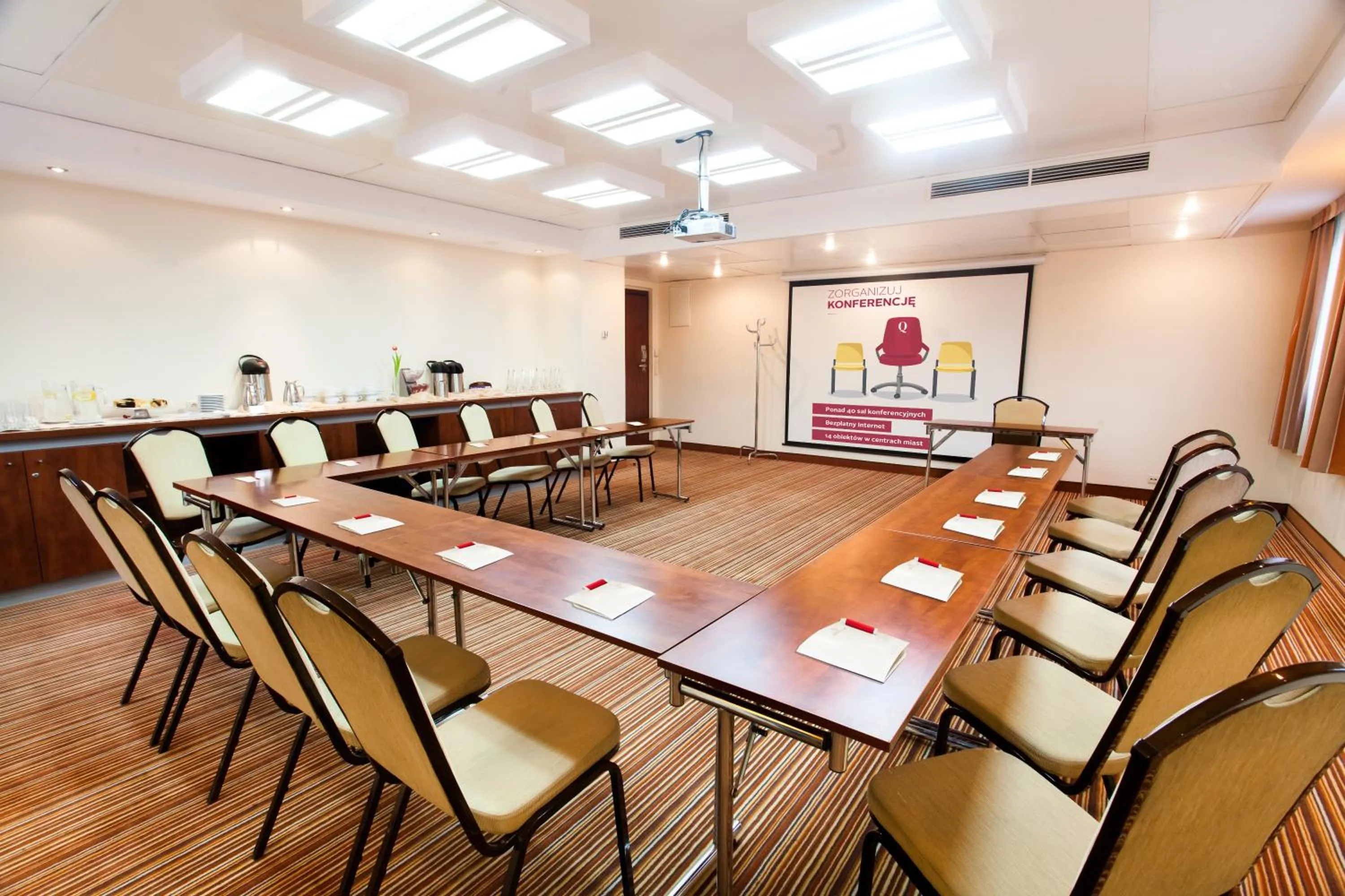 Business facilities in Qubus Hotel Gliwice