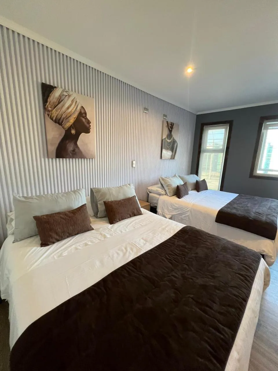 Bed in Hotel Mackenna