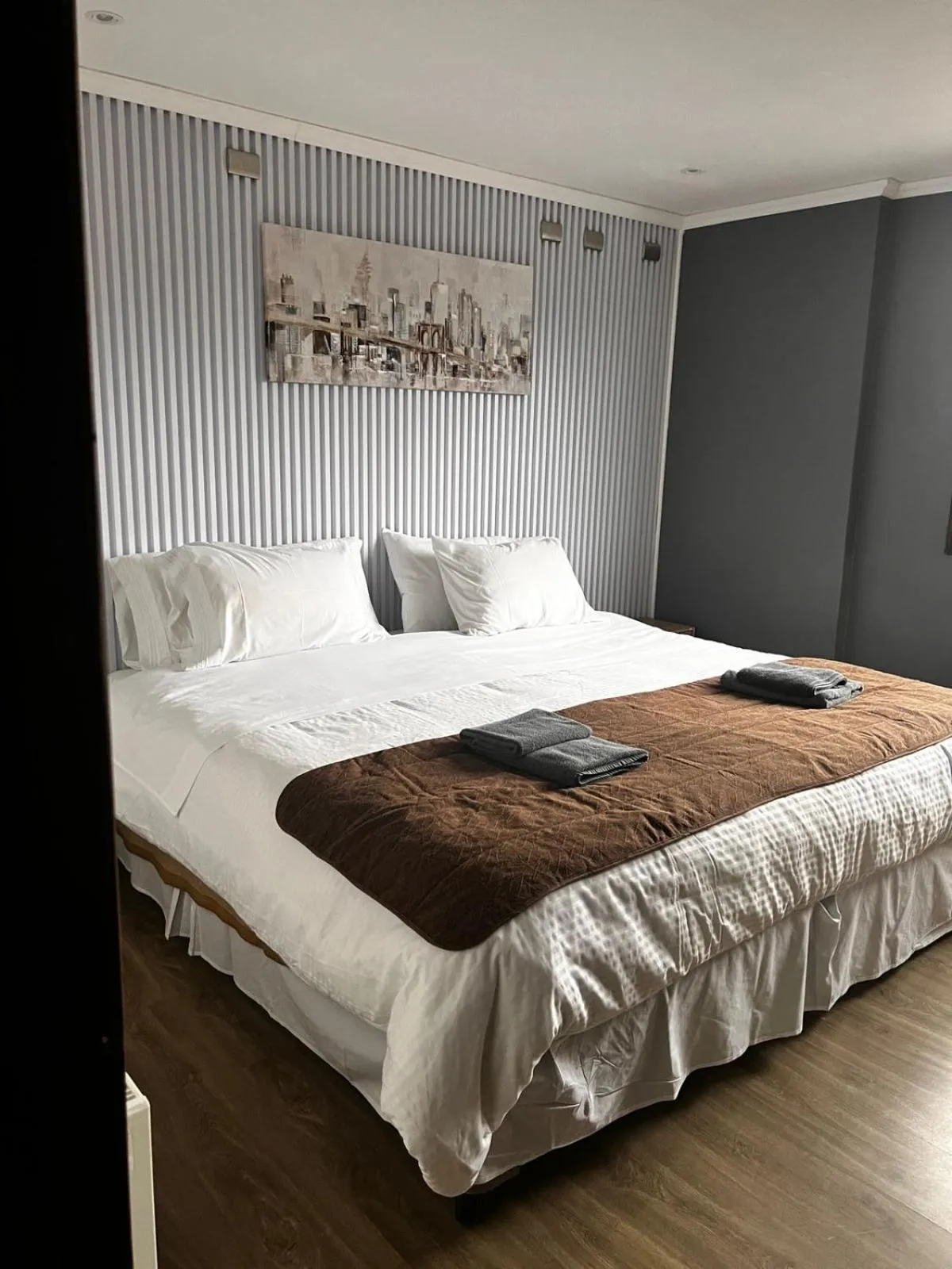 Bed in Hotel Mackenna