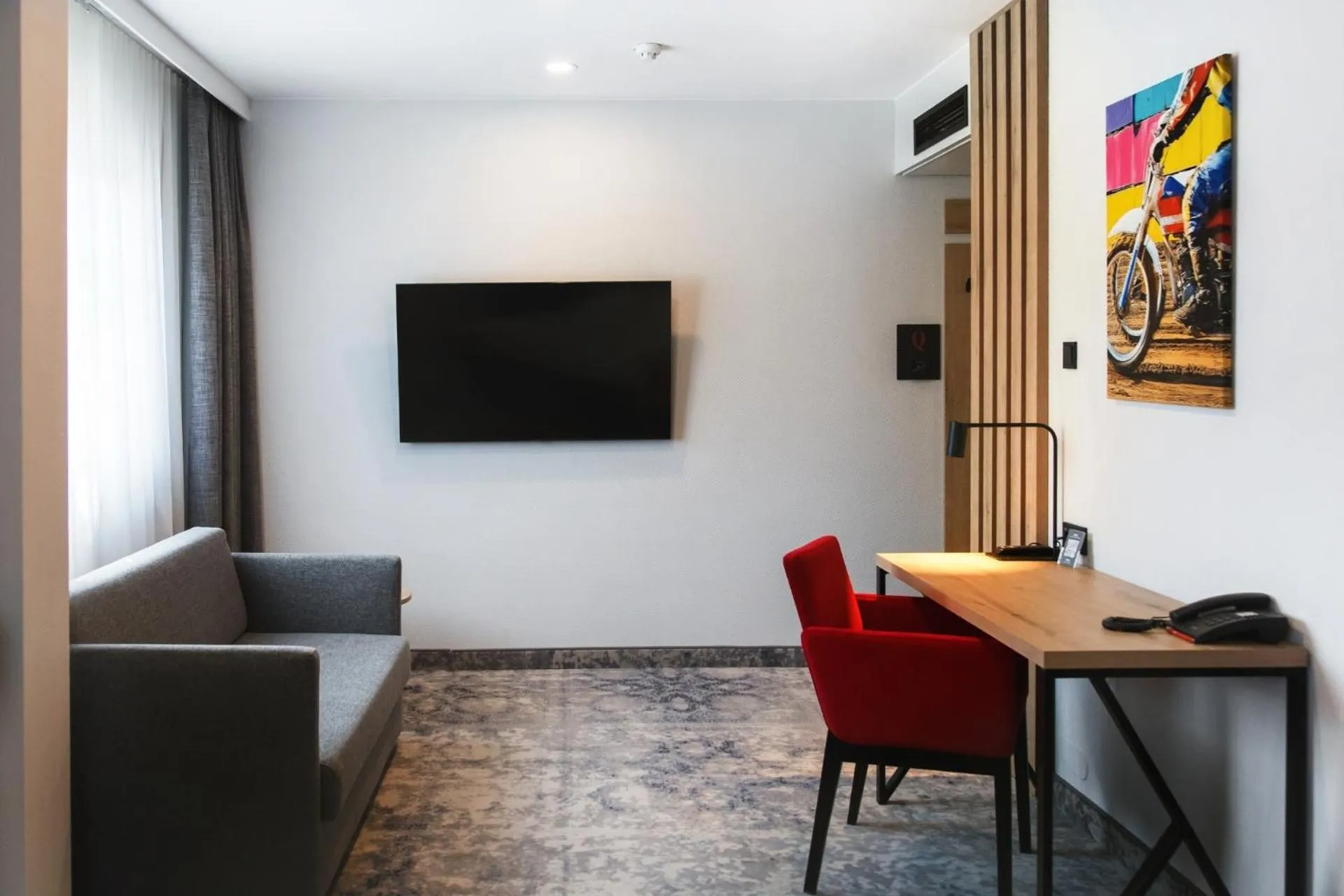 Seating area in Qubus Hotel Gorzów Wielkopolski