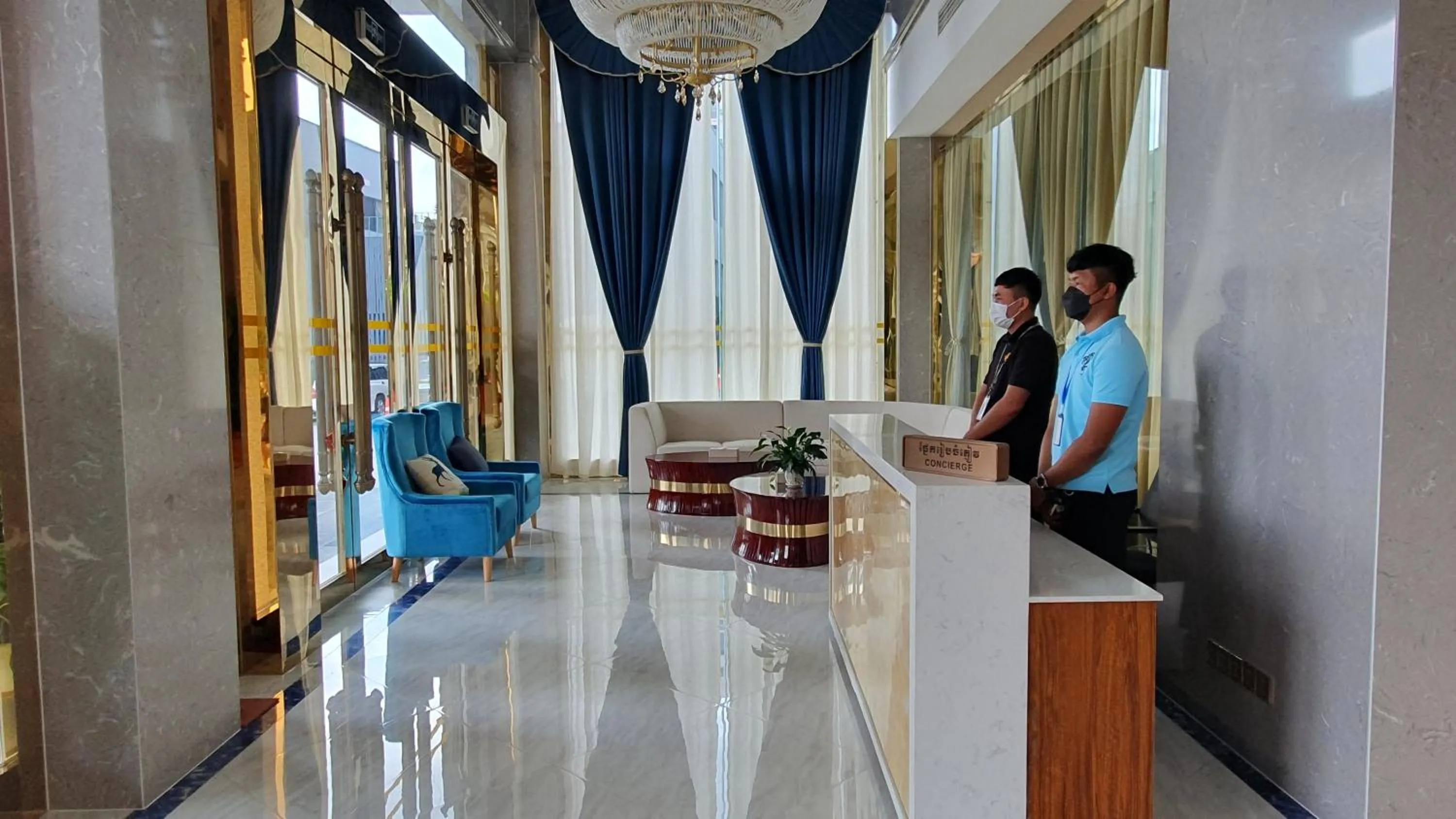 concierge in Legend Hotel and Resort