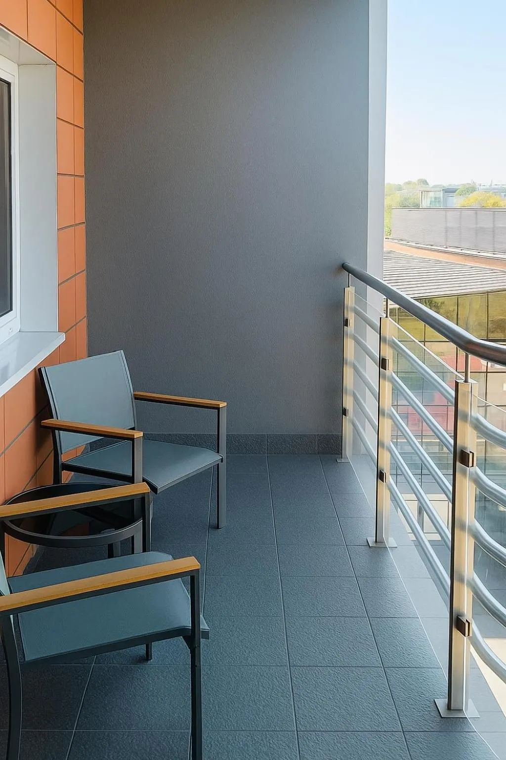 Balcony/Terrace in Qubus Hotel Kraków