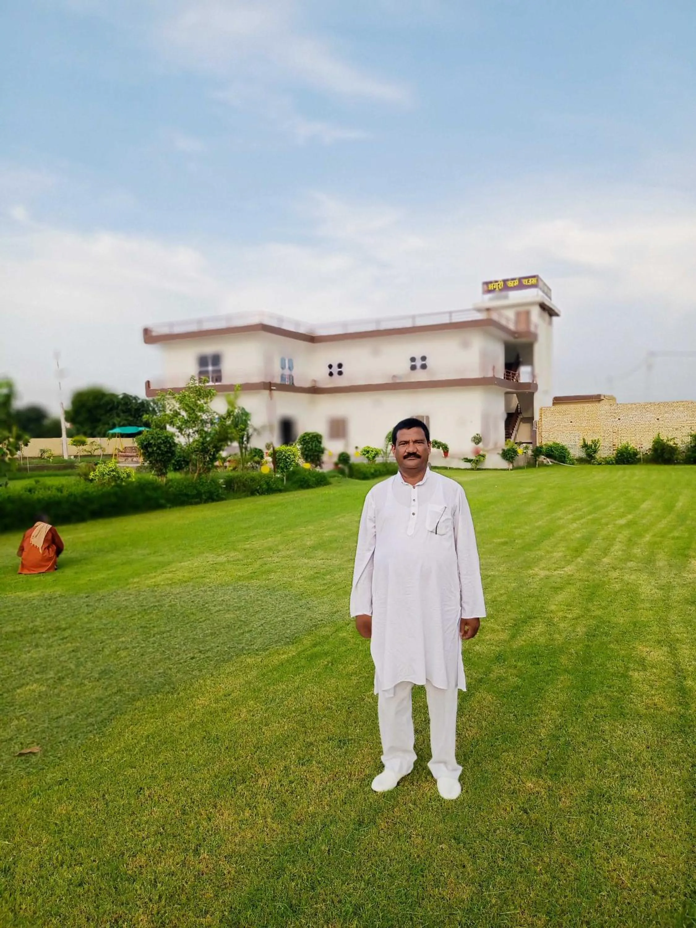 Garden in Hotel O POP Angoori Farm House