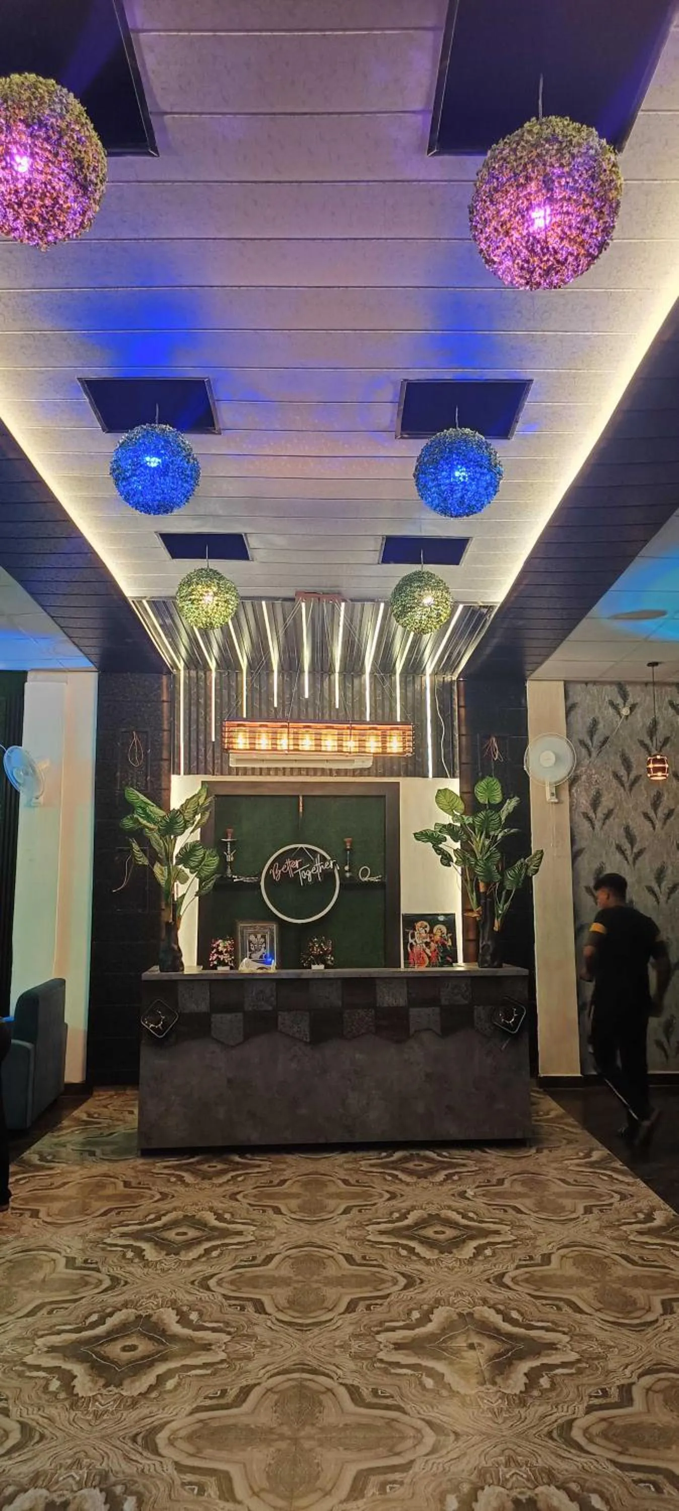 Lobby or reception in Hotel O POP Angoori Farm House