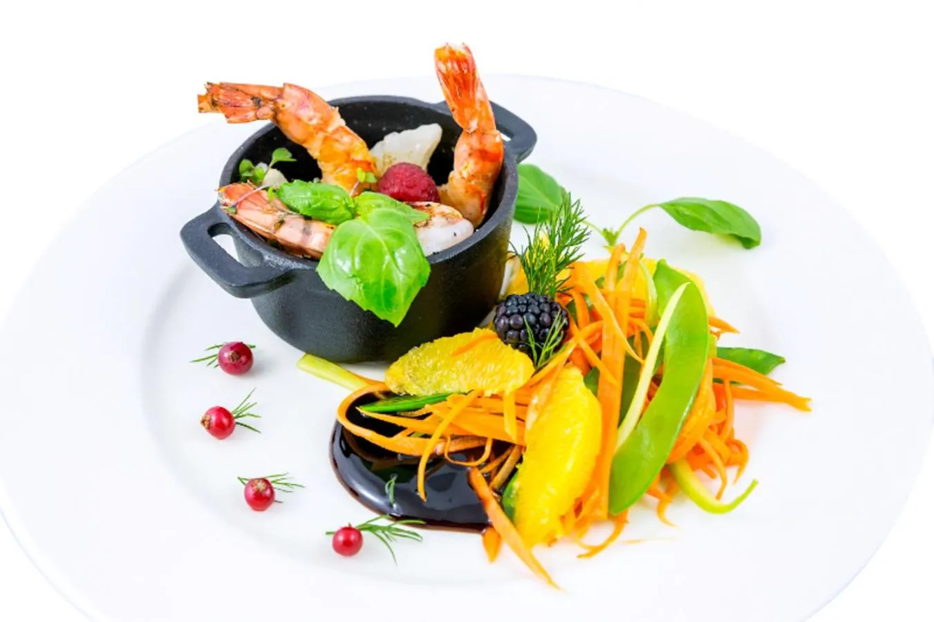 Food close-up in Qubus Hotel Kielce