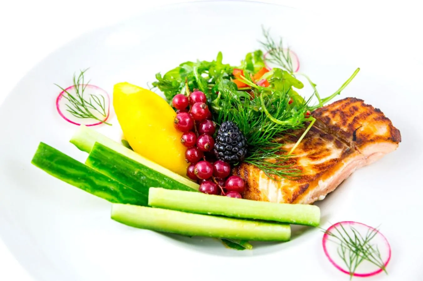 Food close-up in Qubus Hotel Kielce