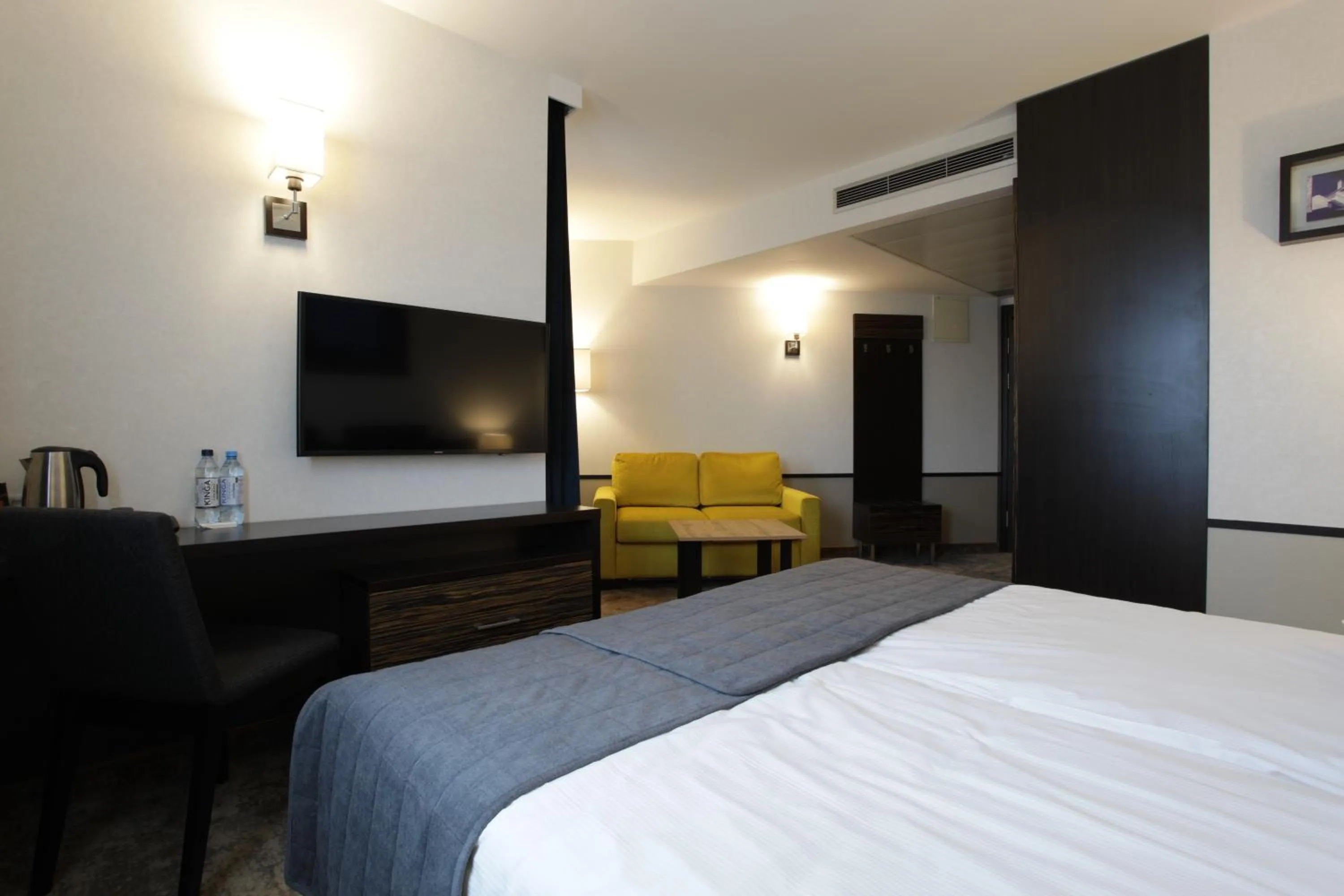Bed in Qubus Hotel Kielce