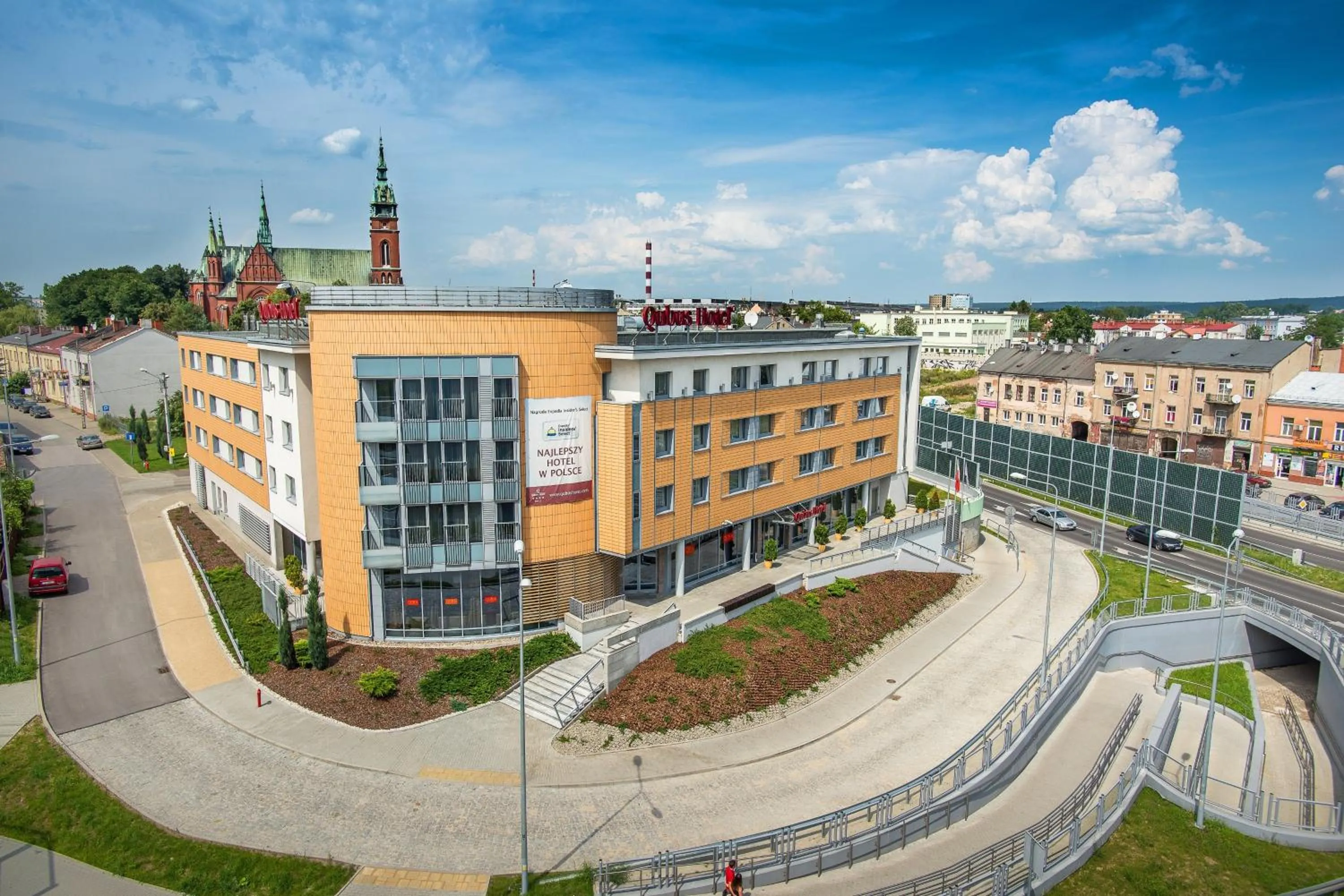 Facade/entrance in Qubus Hotel Kielce