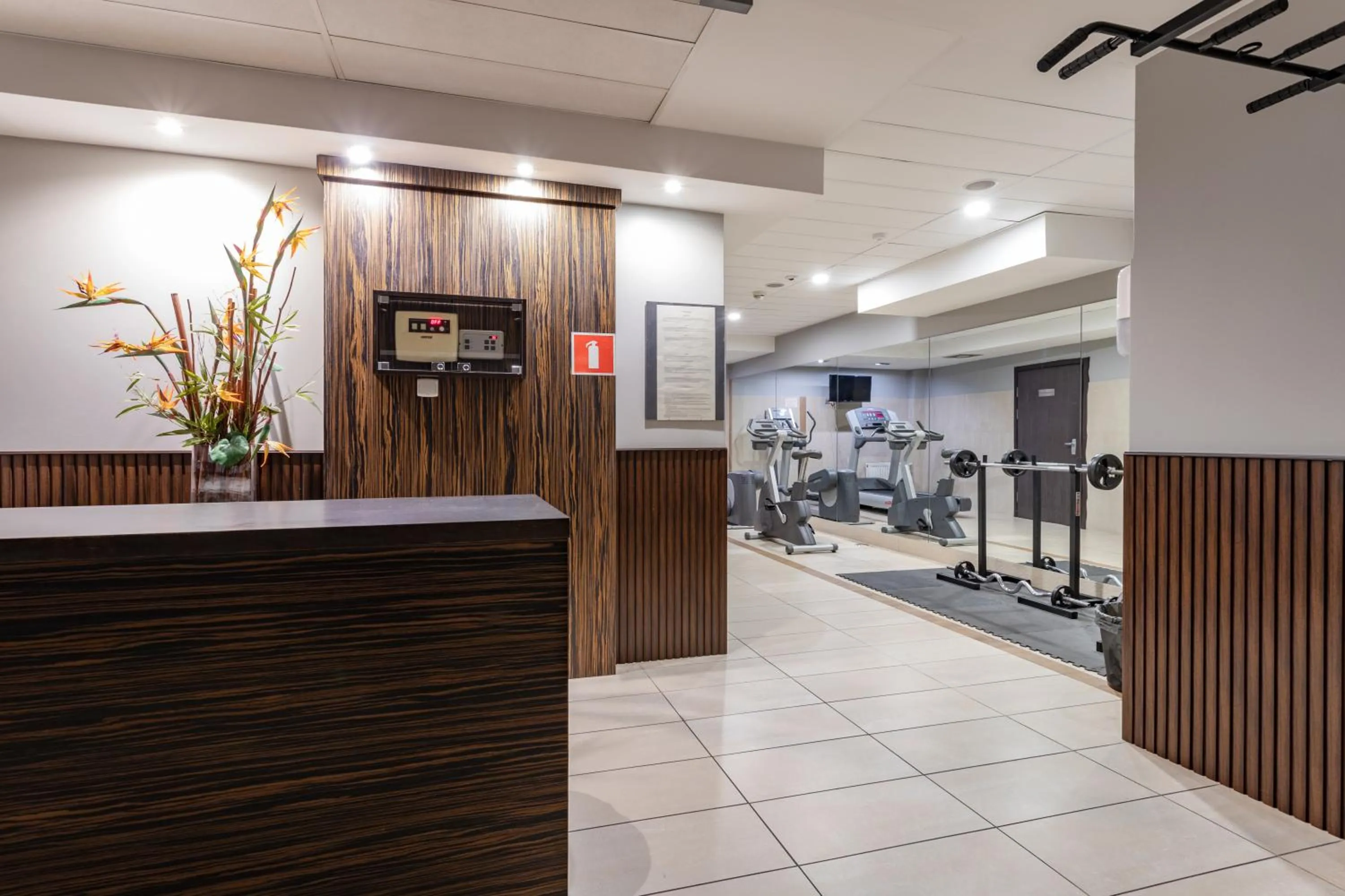 Fitness centre/facilities in Qubus Hotel Kielce