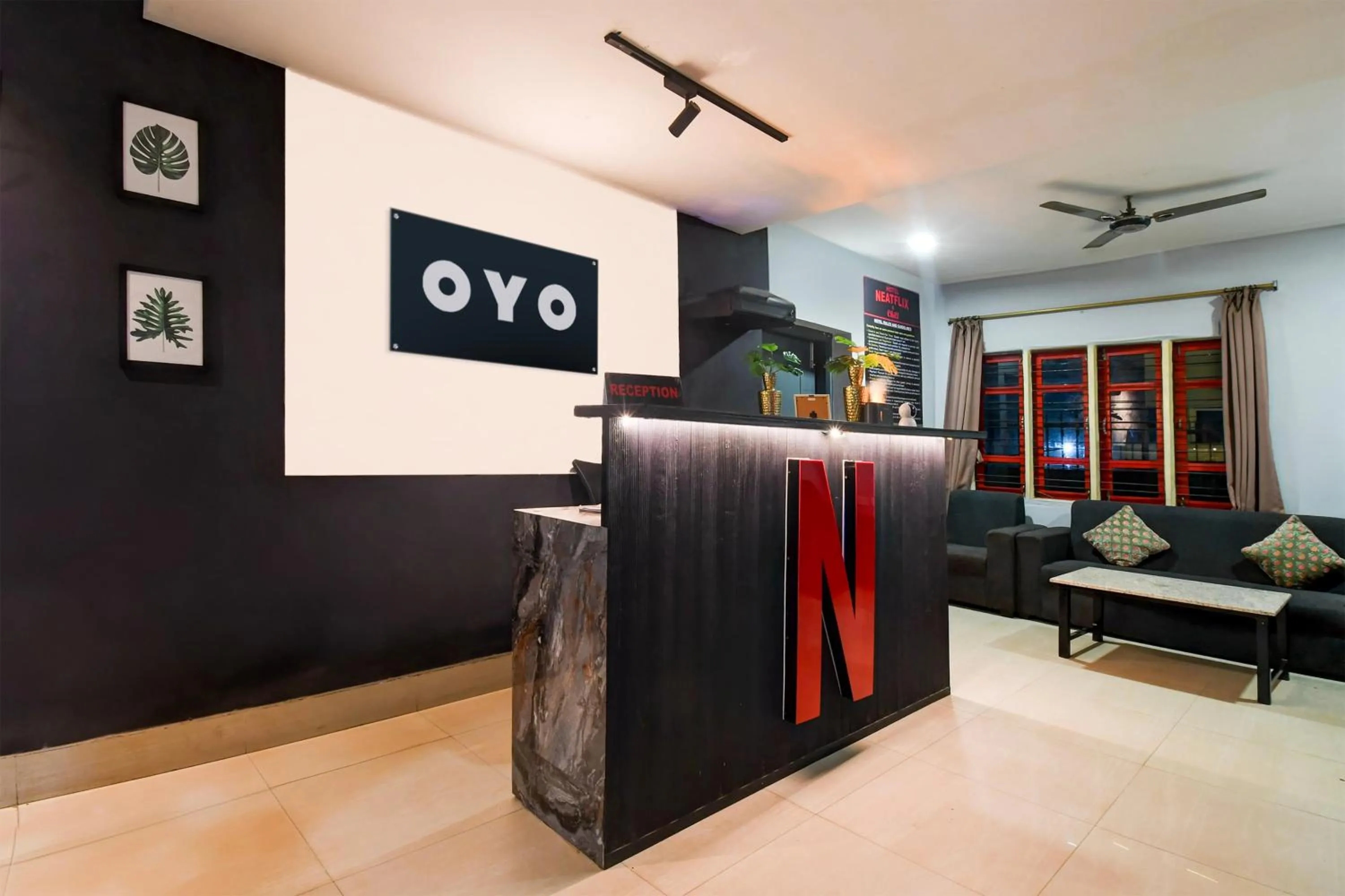 Lobby or reception in Hotel O Neatflix And Chill
