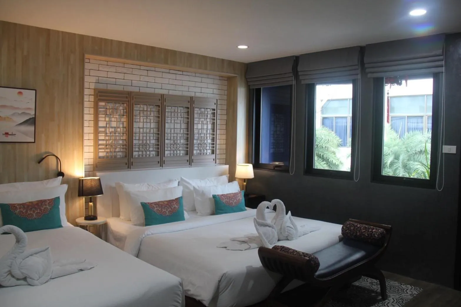 Bed in Lynlan Hostel & Cafe