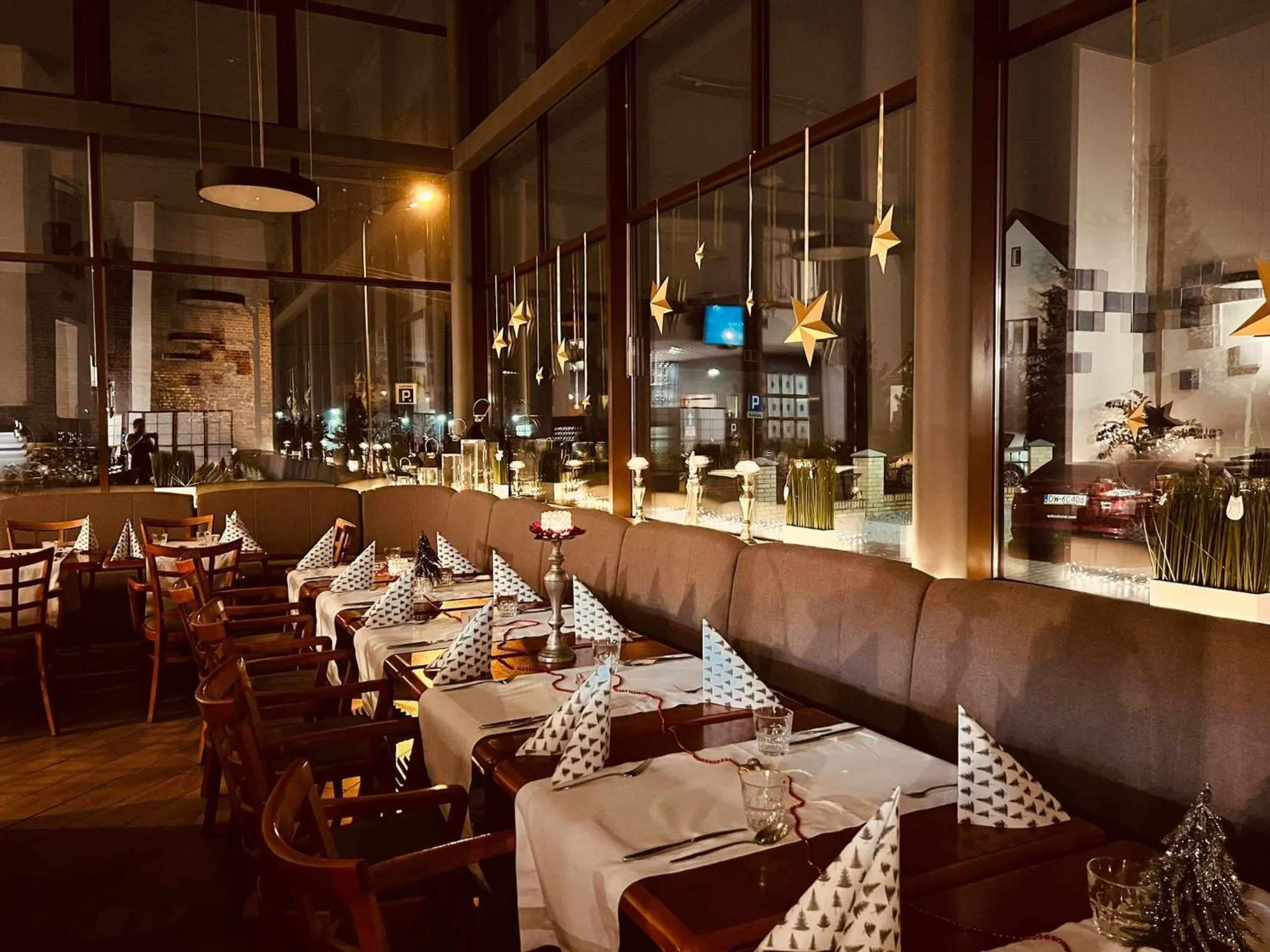 Restaurant/places to eat in Qubus Hotel Zielona Góra