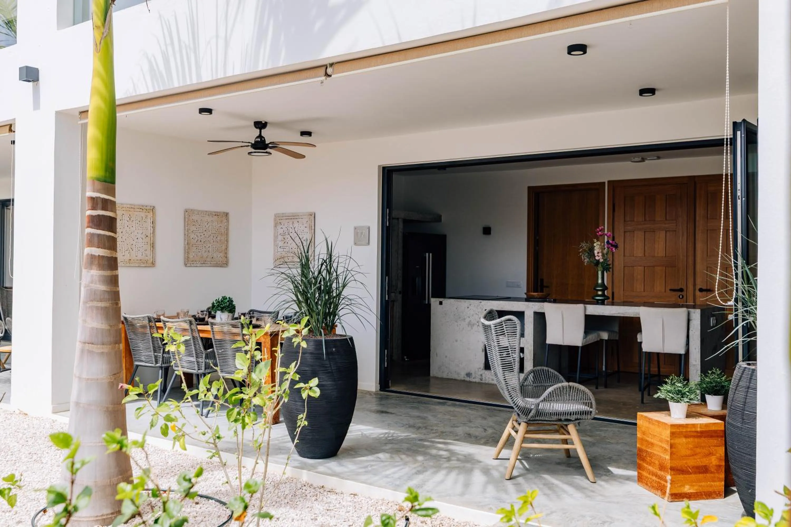 Balcony/Terrace in Belnem House Bonaire