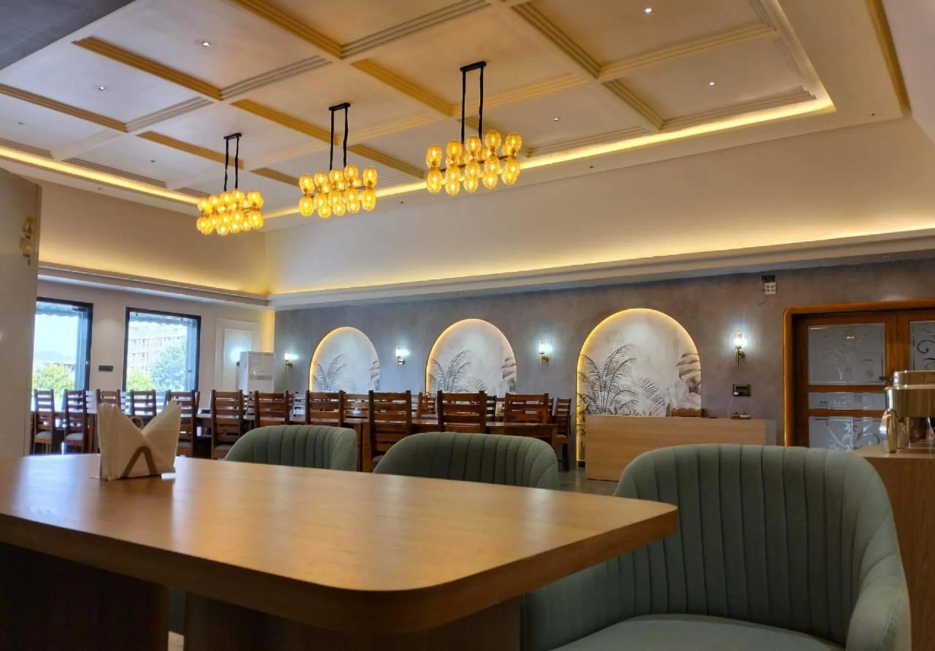 Dining area in Nature Retreat Resorts- Life in Nature