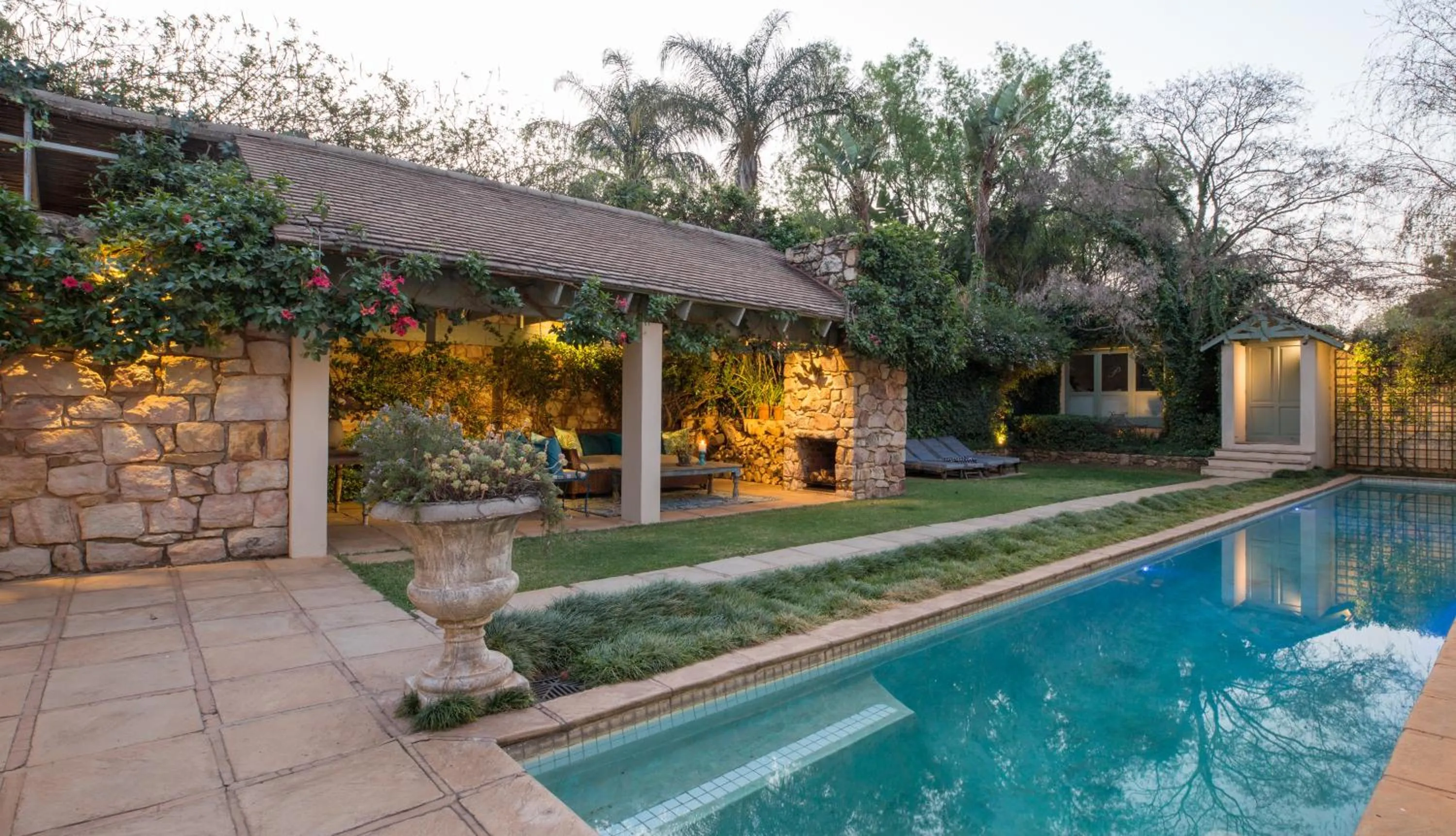 Pool view in The Parkwood