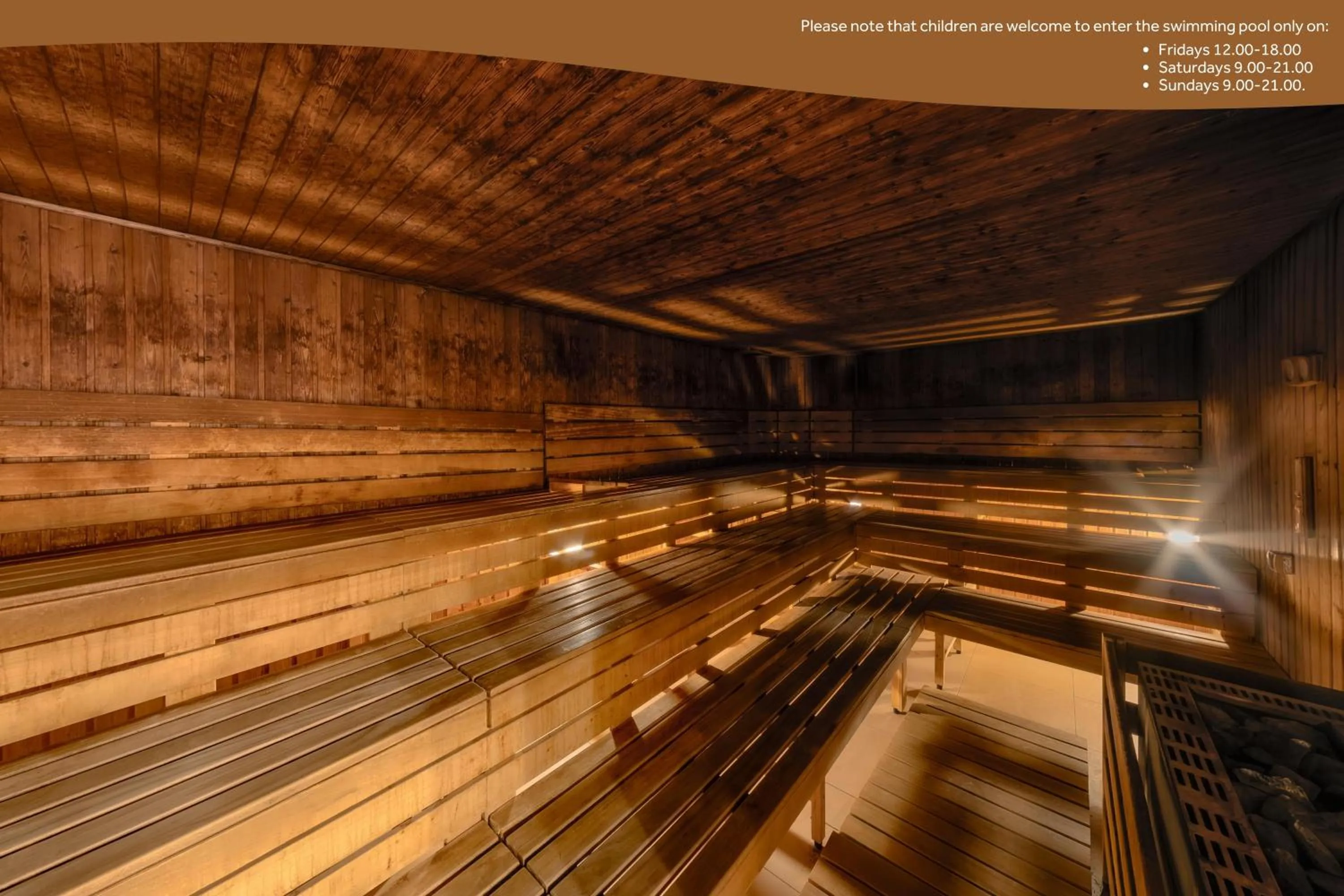 Sauna in Hilton Warsaw City Hotel