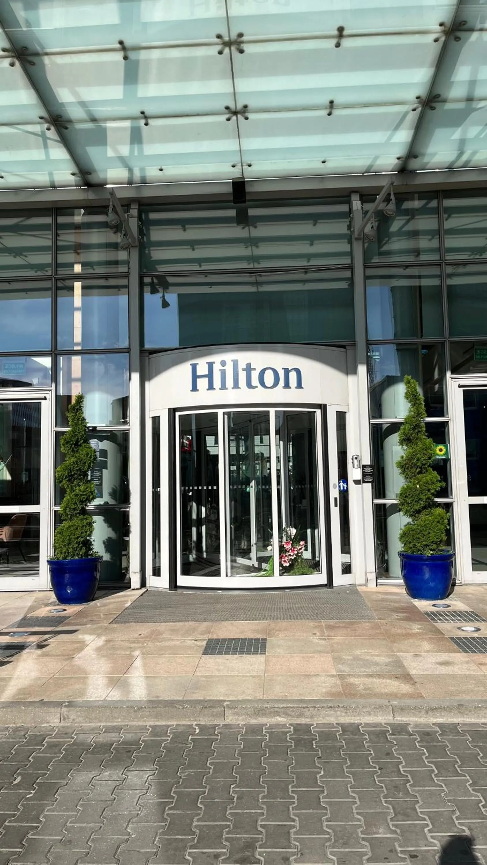 Property building in Hilton Warsaw City Hotel