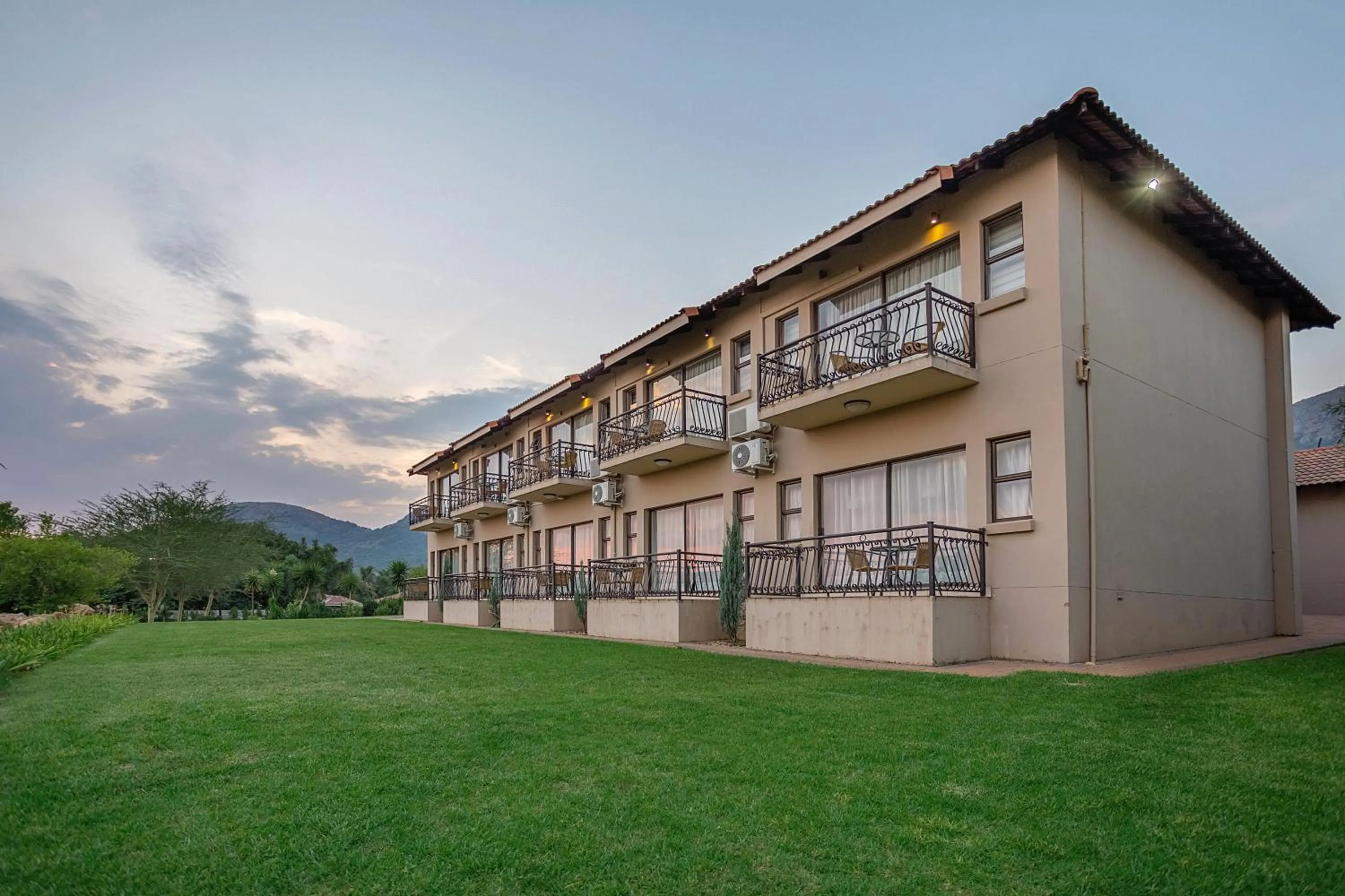 Property building in Three Oaks and an Aloe Boutique Hotel