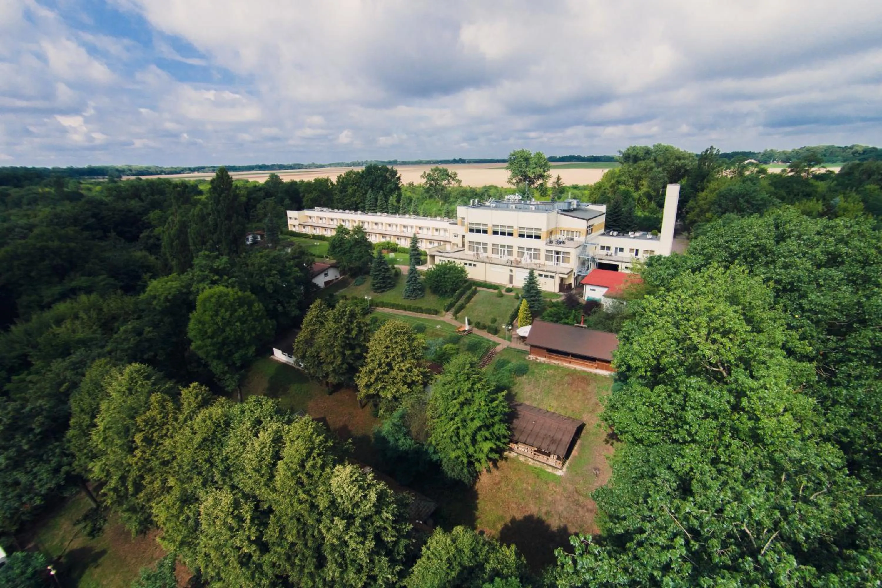 Bird's eye view in Geovita w Jadwisinie