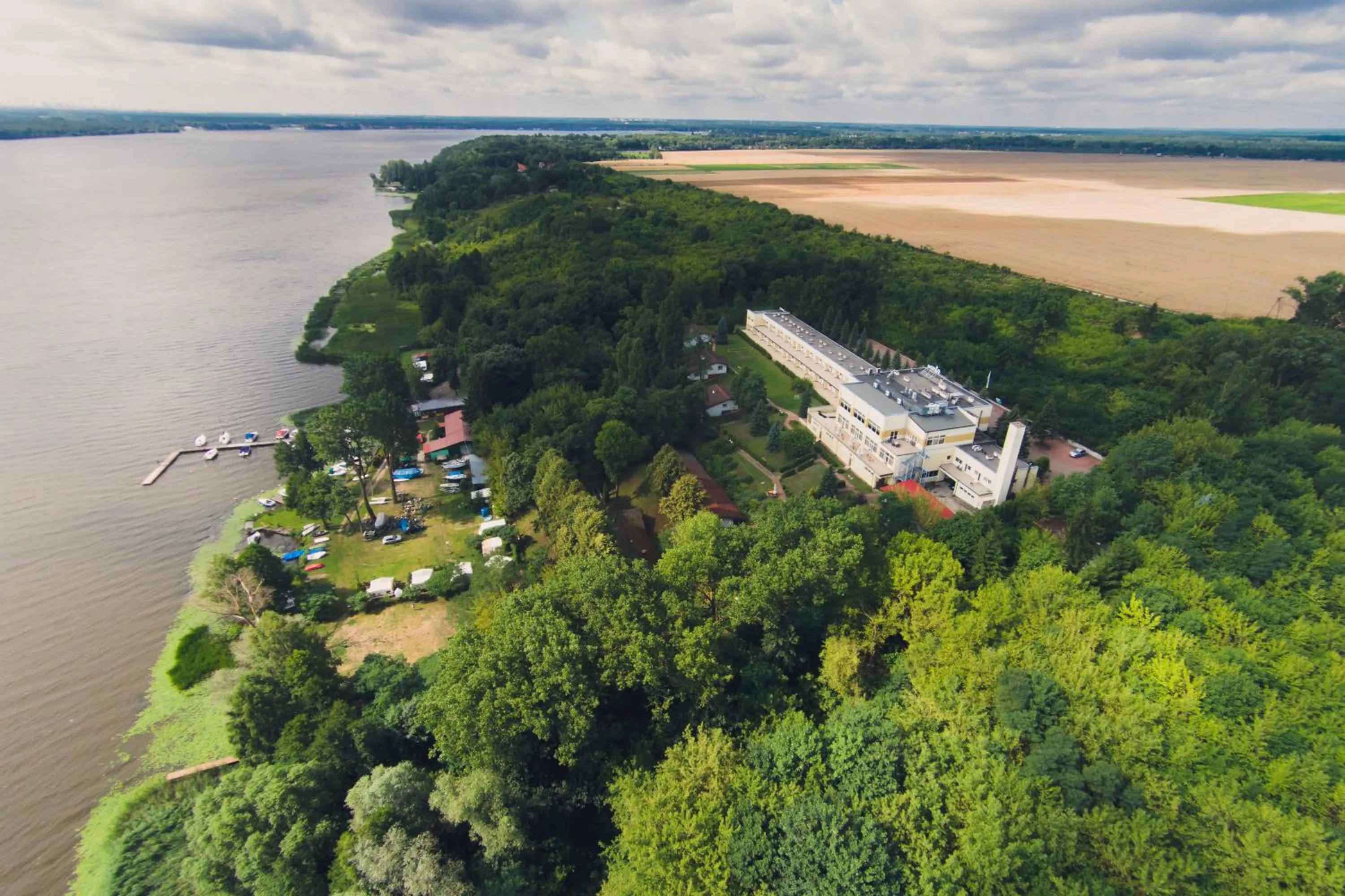 Bird's eye view in Geovita w Jadwisinie