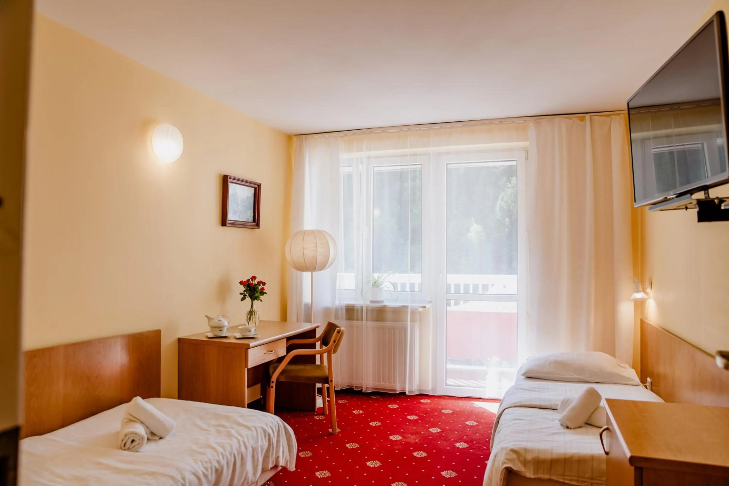 Photo of the whole room, Bed in Geovita Krynica-Zdroj