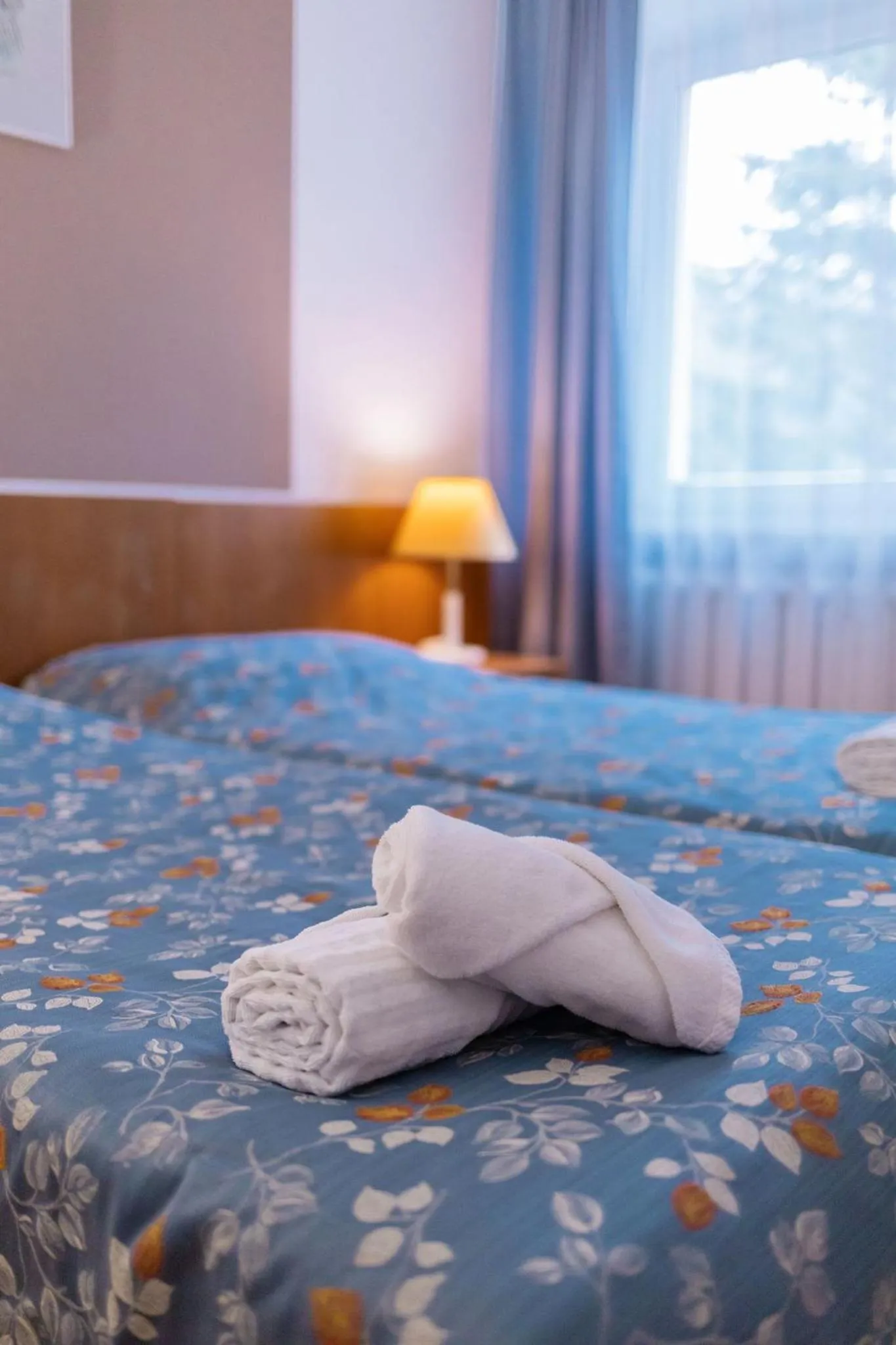 towels, Bed in Geovita Lądek Zdrój