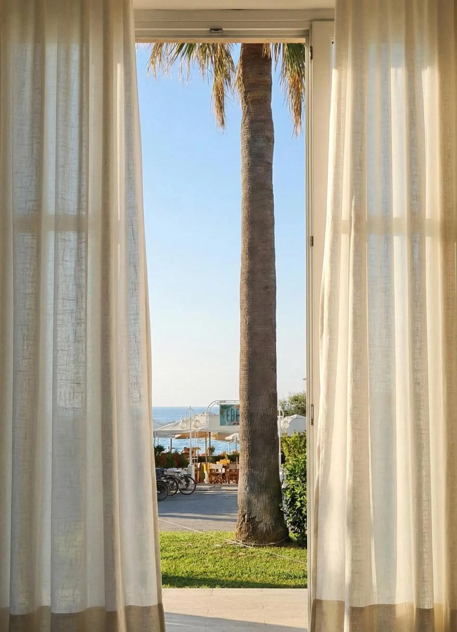 Sea view in Suite Carducci Viareggio