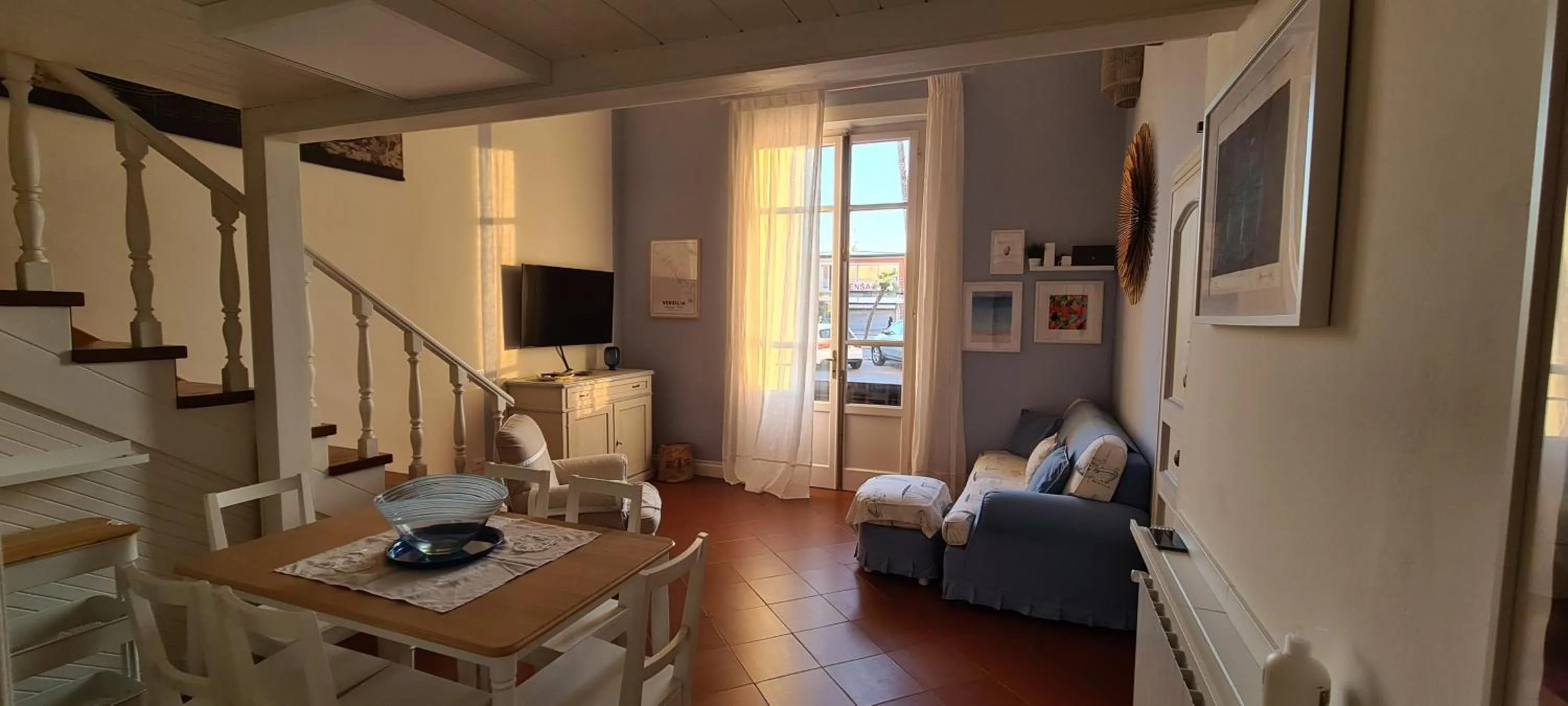 Living room in Suite Carducci Viareggio