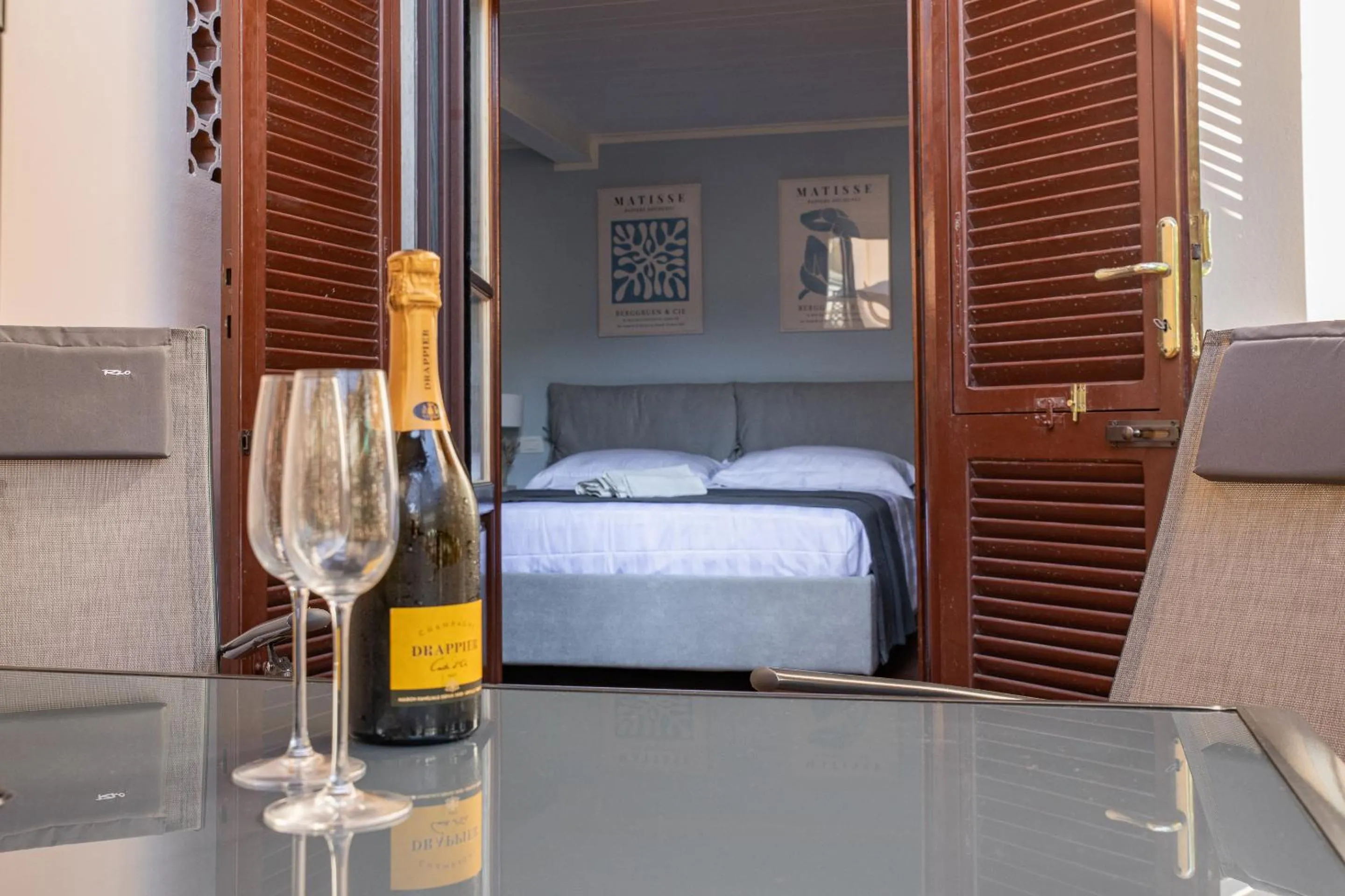 Patio, Bed in Suite Carducci Viareggio