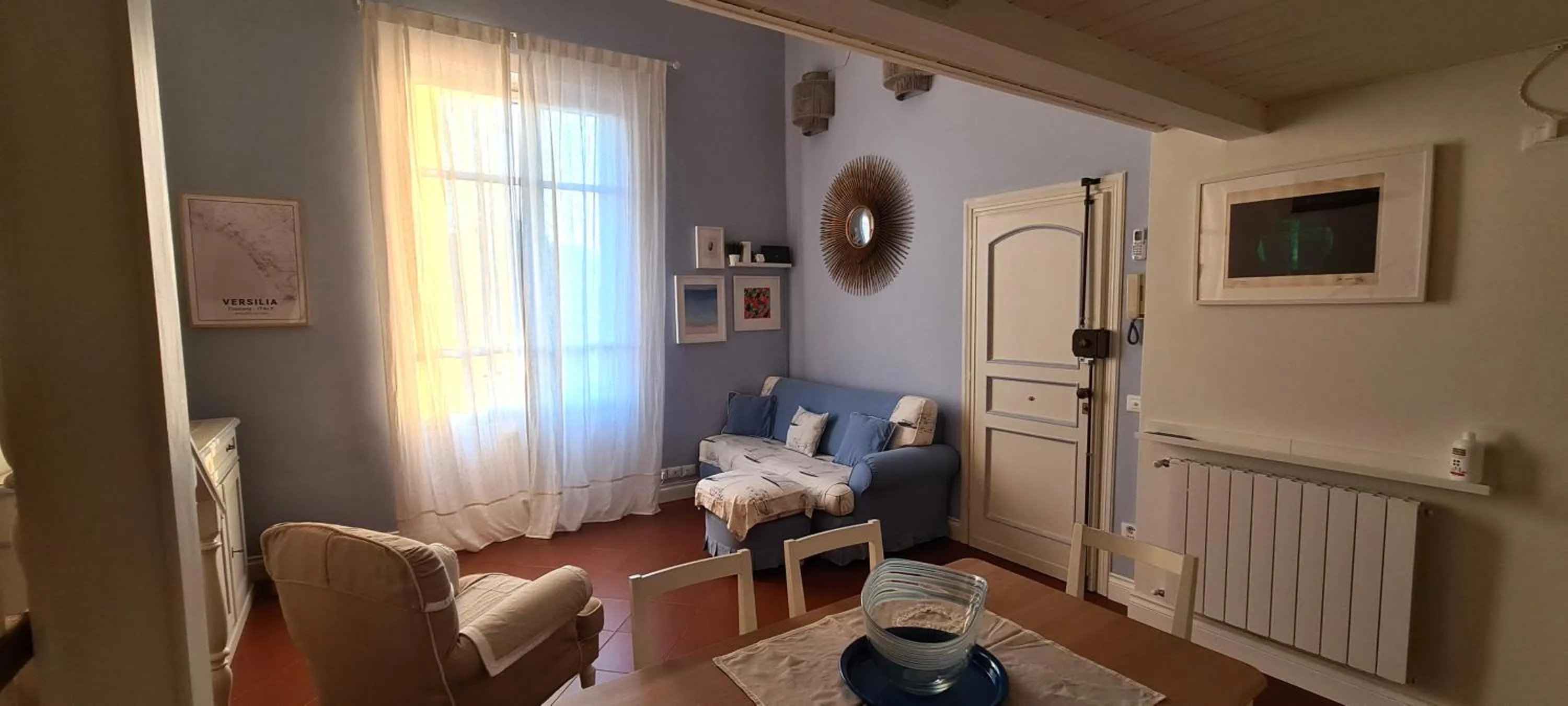 Living room in Suite Carducci Viareggio