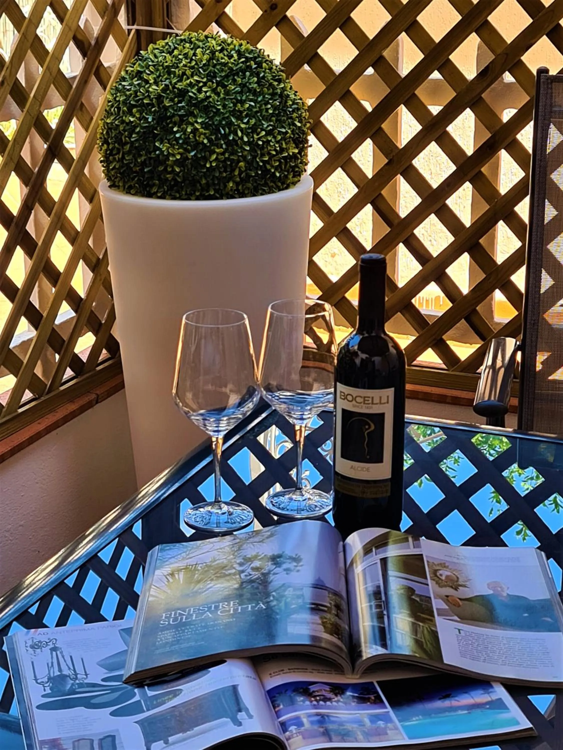 Patio in Suite Carducci Viareggio