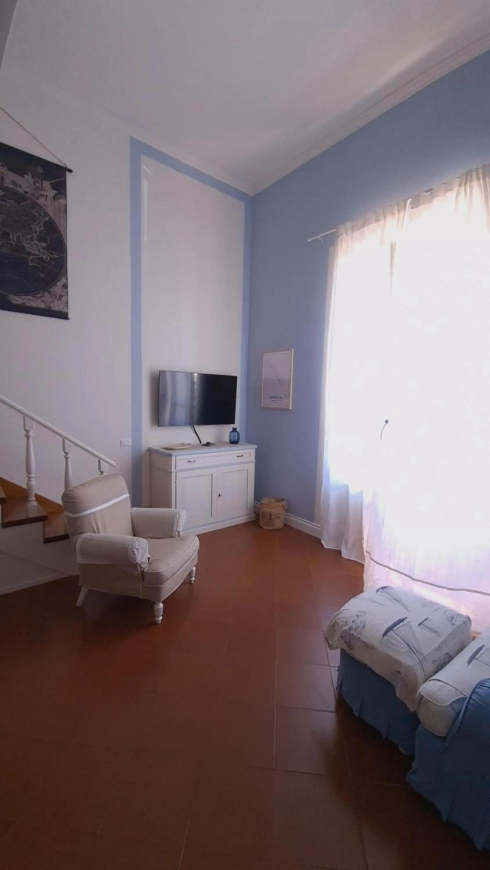 Living room, Bed in Suite Carducci Viareggio