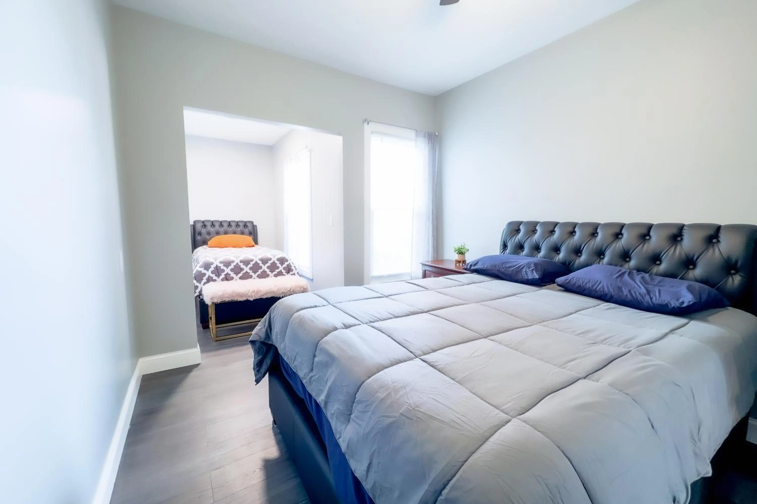 Bed in The Cedar Chateau